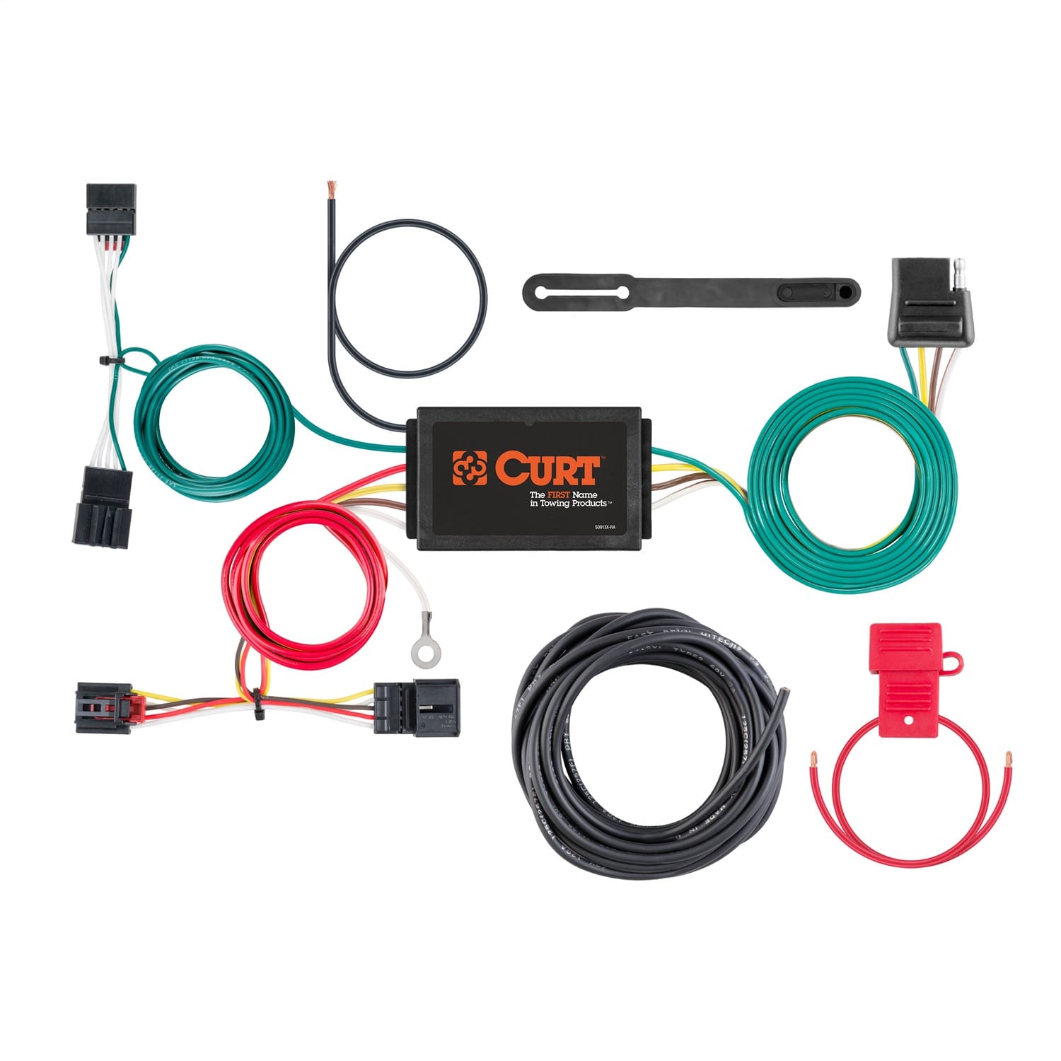 Custom Wiring Harness; 4-Way Flat Output; Select Volkswagen Beetle thumbnail 2