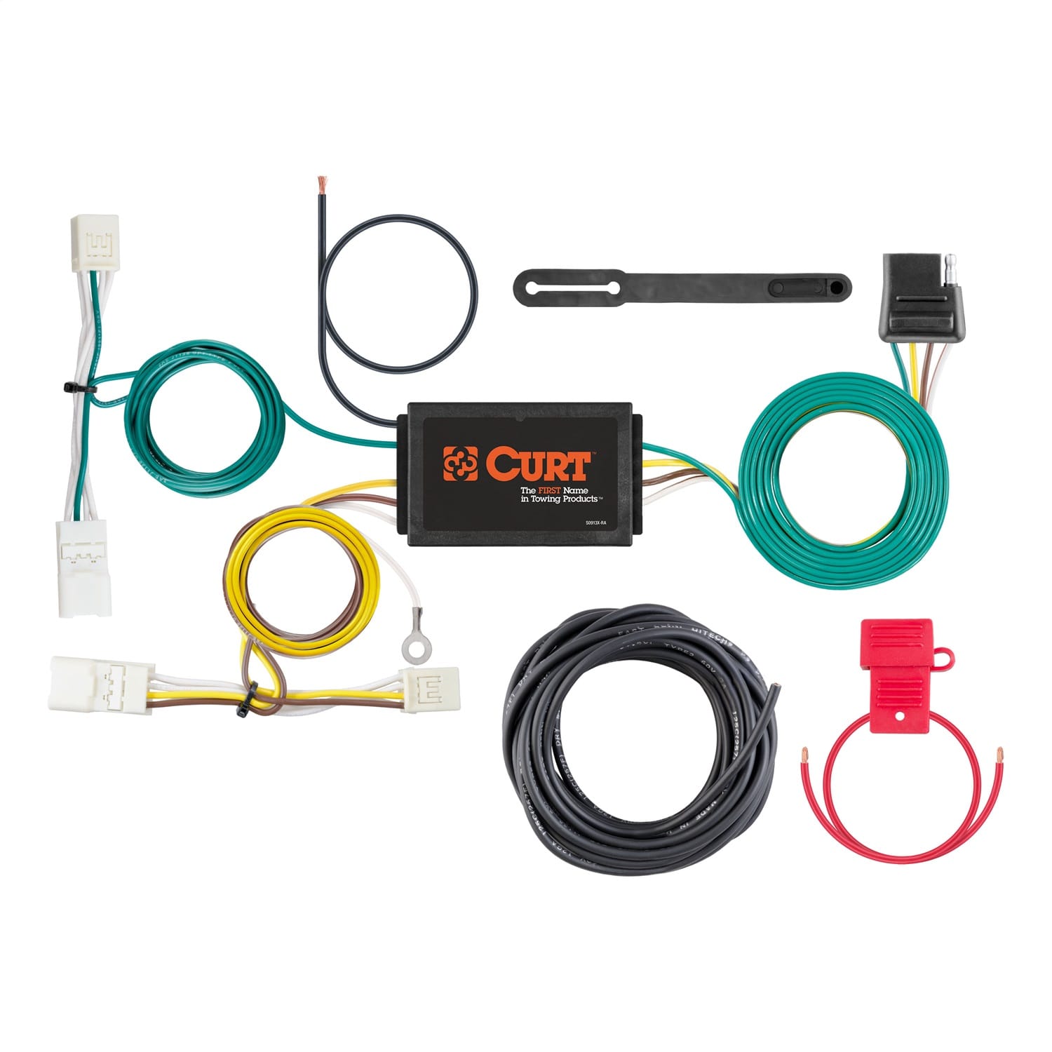Custom Wiring Harness; 4-Way Flat Output; Select Hyundai Ioniq thumbnail 2