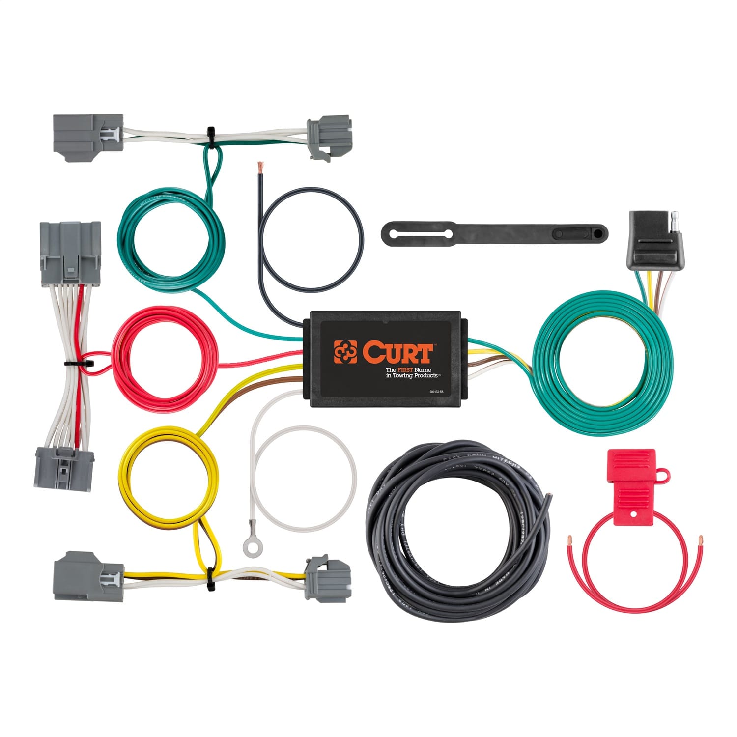 Custom Wiring Harness; 4-Way Flat Output; Select Volvo XC70 thumbnail 2
