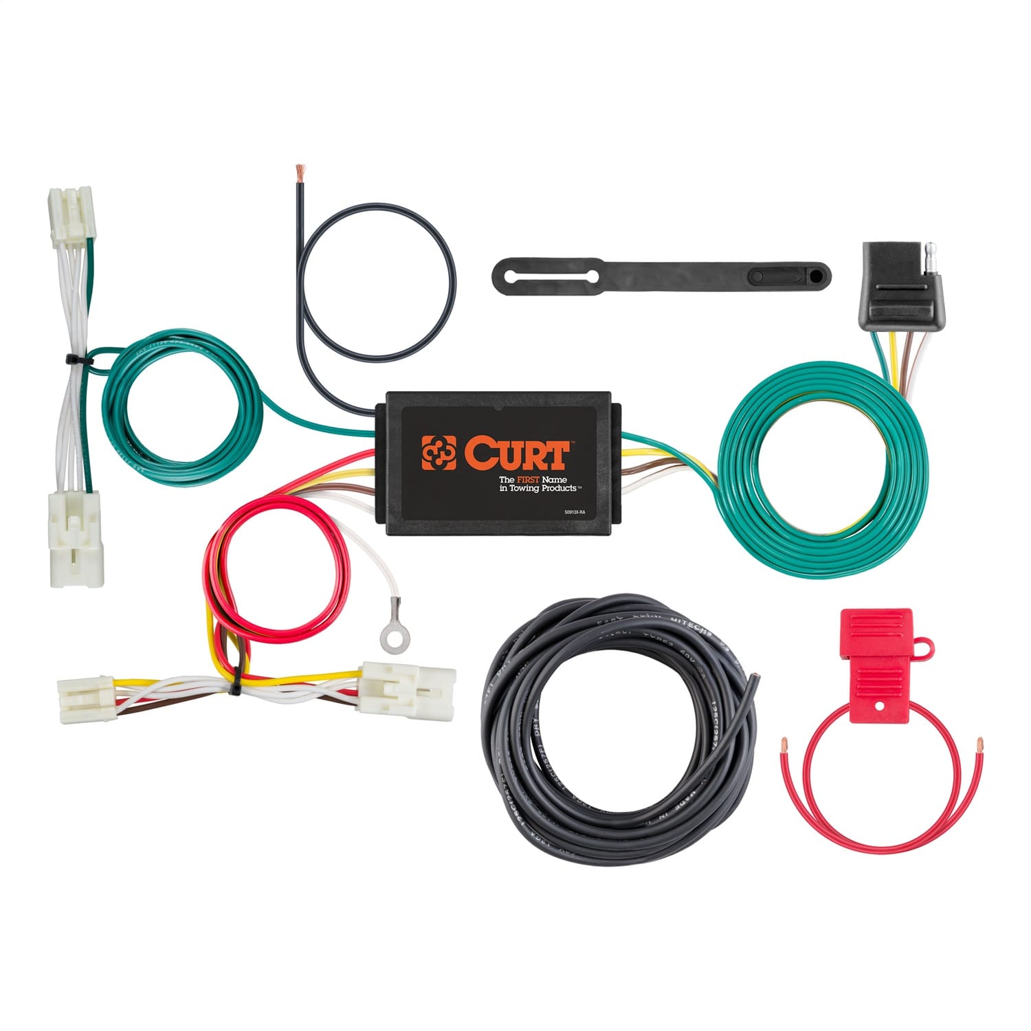 Custom Wiring Harness; 4-Way Flat Output; Select Hyundai Sonata thumbnail 2