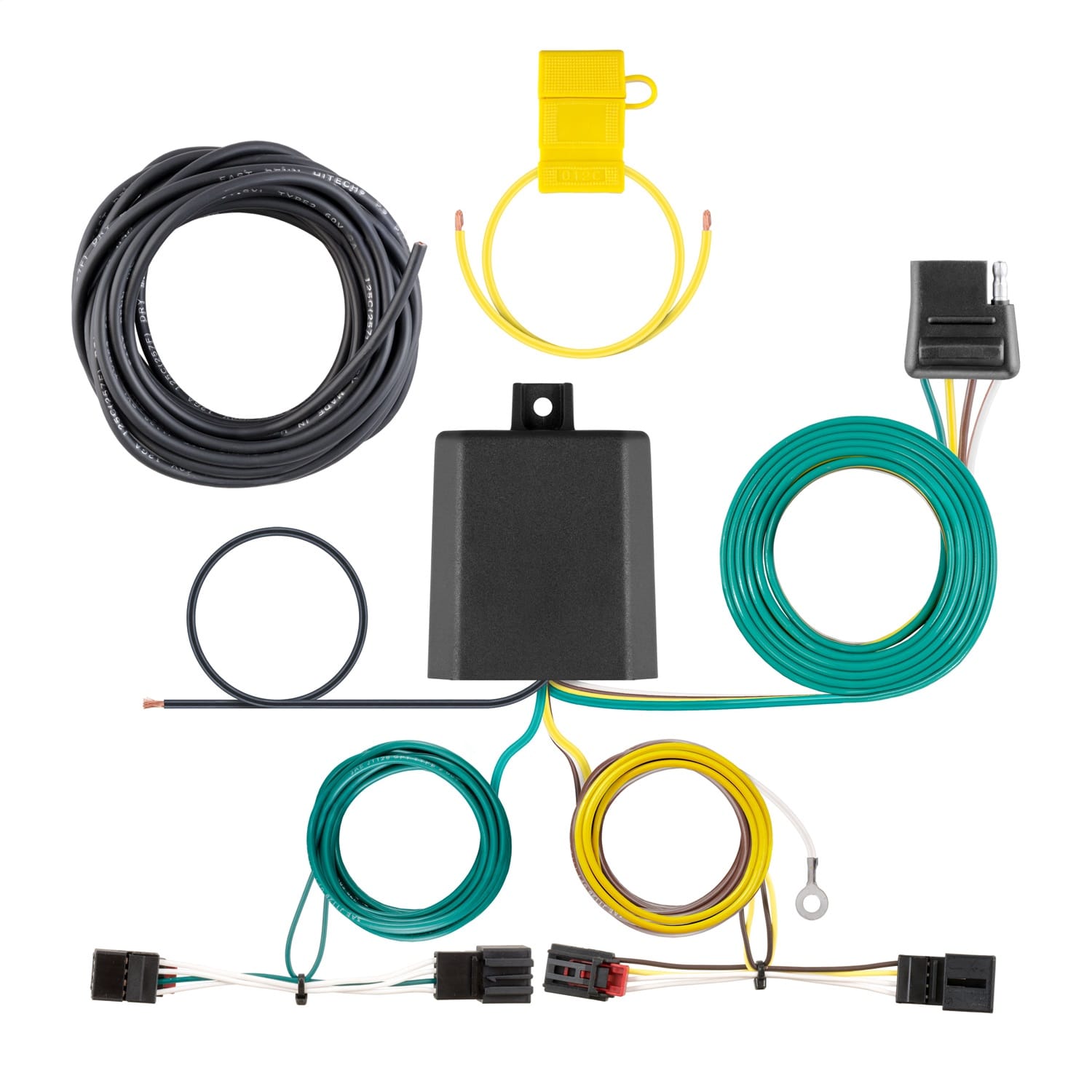 Custom Wiring Harness; 4-Way Flat Output; Select Volkswagen Golf Alltrack thumbnail 2