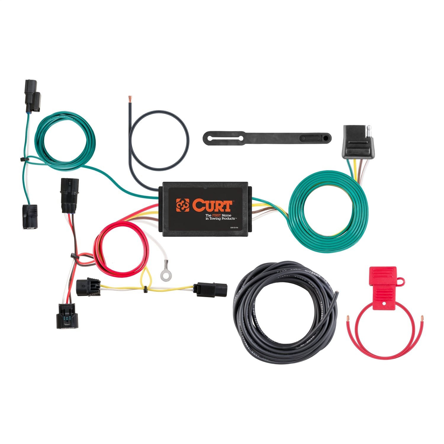 Custom Wiring Harness; 4-Way Flat Output; Select Honda Fit thumbnail 2