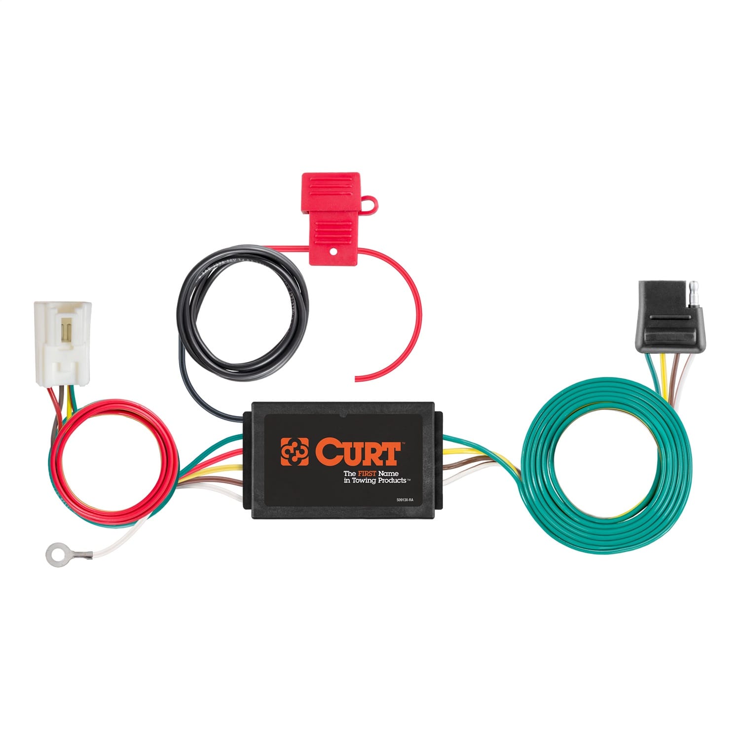 Custom Wiring Connector; 4-Way Flat Connector; Select Mitsubishi Outlander PHEV thumbnail 2