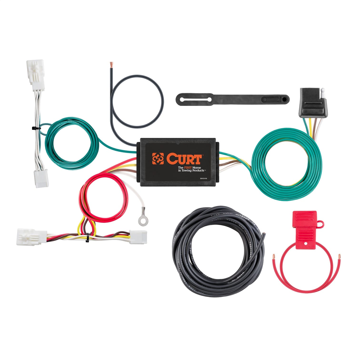 Custom Wiring Harness; 4-Way Flat Output; Select Toyota Avalon thumbnail 2