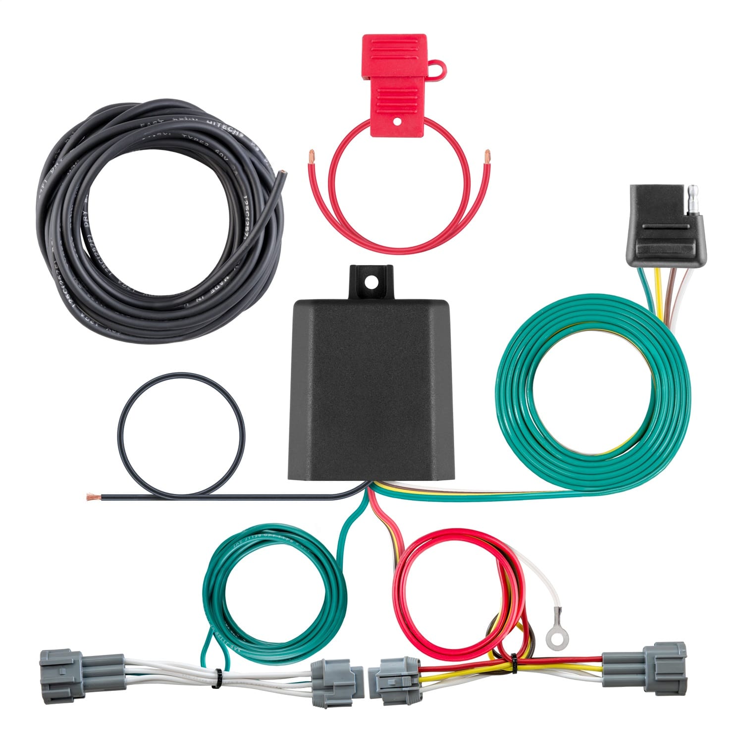 Custom Wiring Harness; 4-Way Flat Output; Select Nissan Kicks thumbnail 2