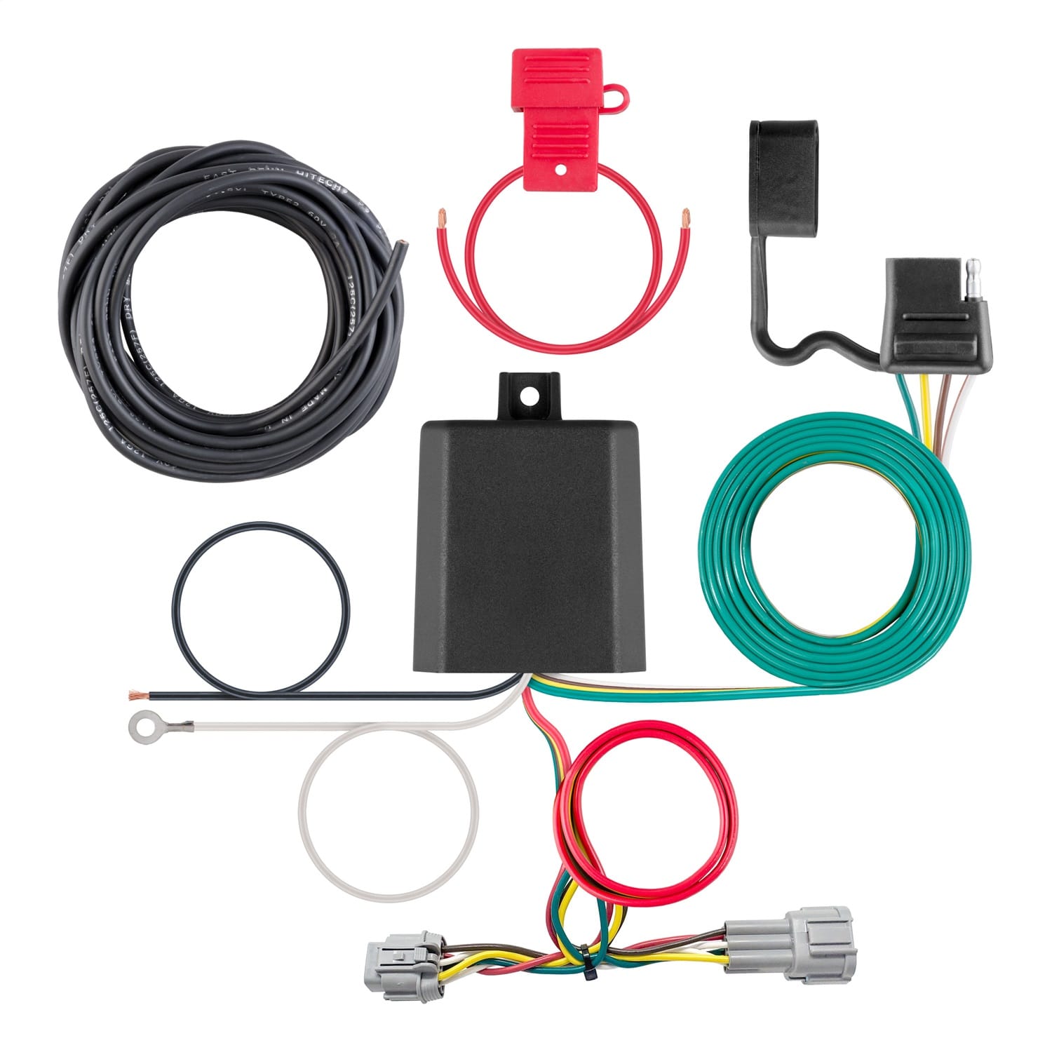 Custom Wiring; 4-Way Flat; Select Nissan Frontier; Quest; Mercury Villager thumbnail 2
