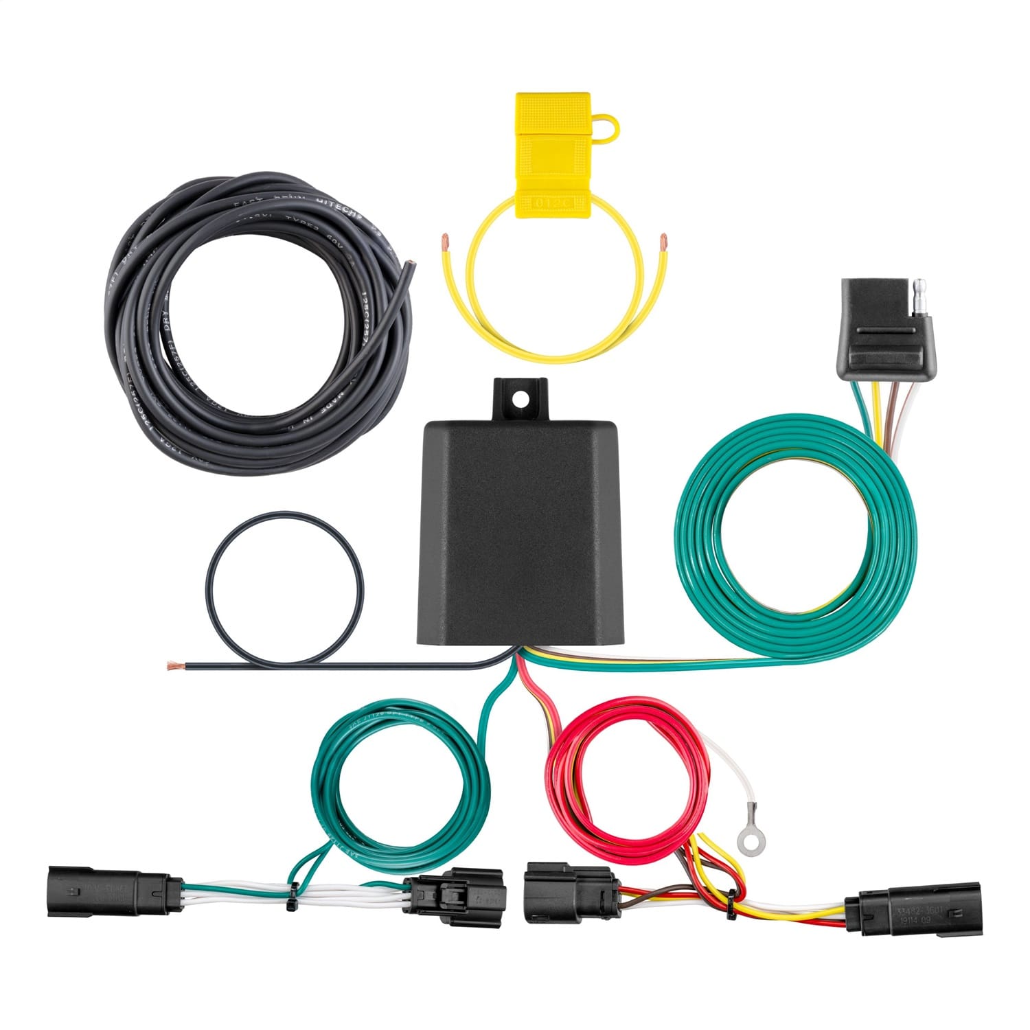 Custom Wiring Harness; 4-Way Flat Output; Select Ford Edge Titanium thumbnail 2
