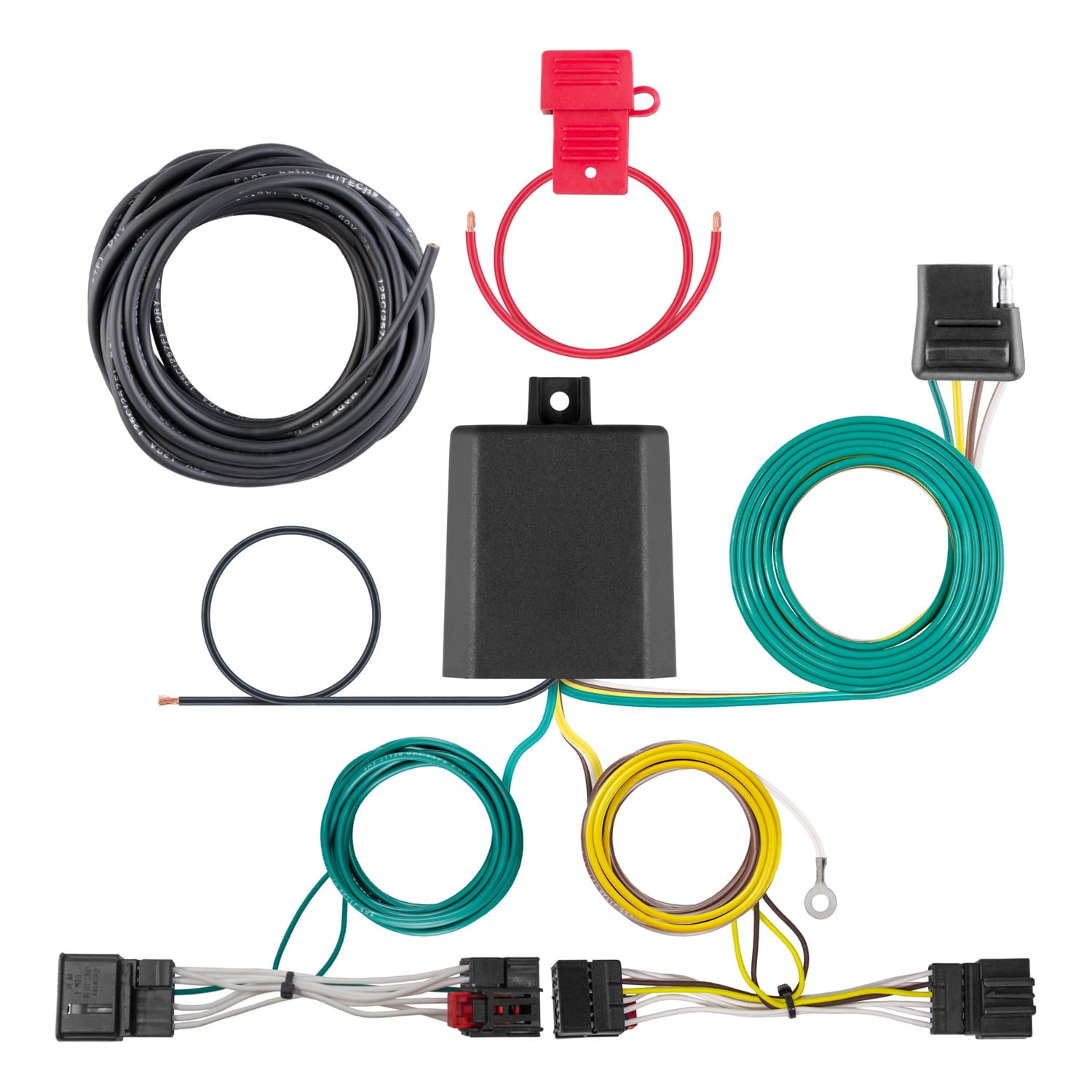 Custom Wiring Harness; 4-Way Flat Output; Select Volkswagen Passat thumbnail 2