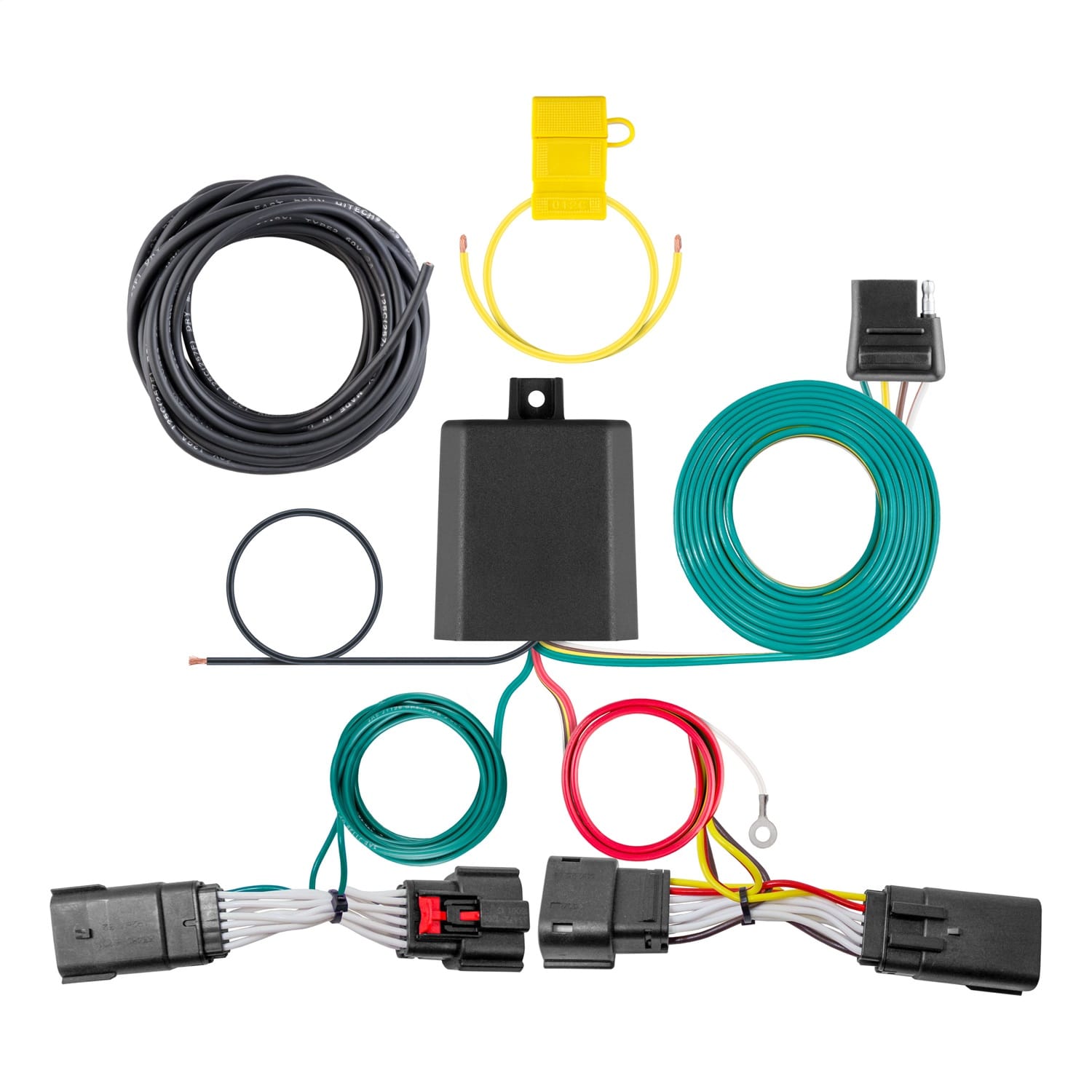 Custom Wiring Harness; 4-Way Flat Output; Select Lincoln Nautilus thumbnail 2