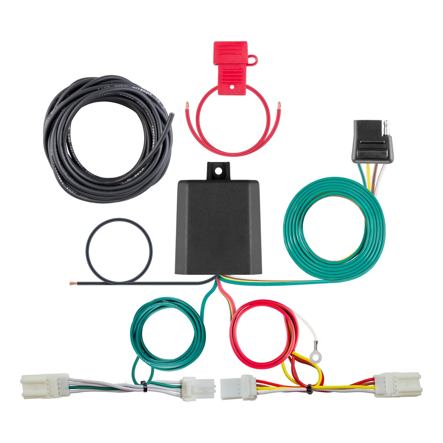 Custom Wiring Harness; 4-Way Flat Output; Select Hyundai Venue thumbnail 2