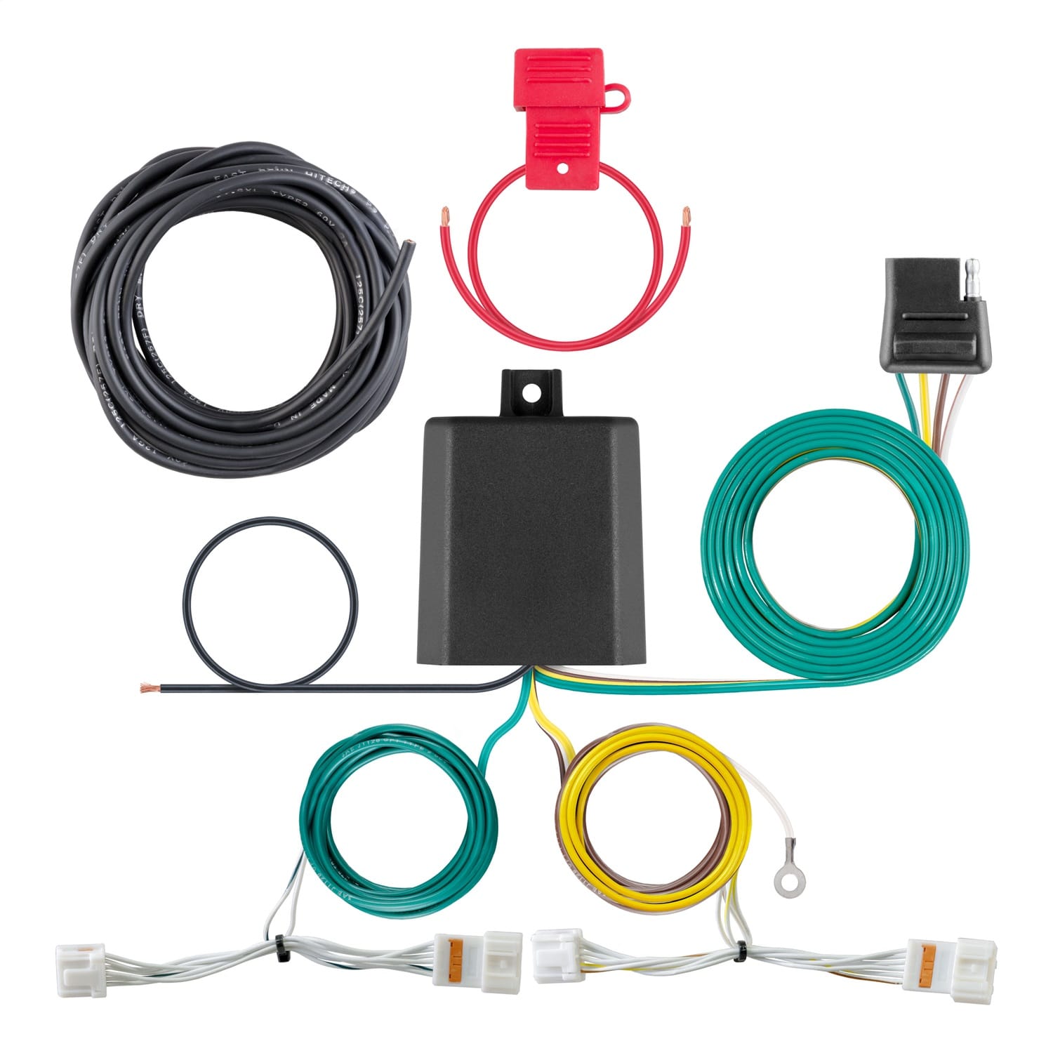 Custom Wiring Harness; 4-Way Flat Output; Select Hyundai Sonata thumbnail 2