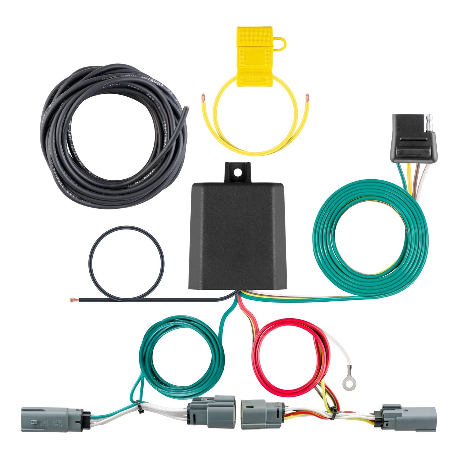 Custom Wiring Harness; 4-Way Flat Output; Select Ford Bronco thumbnail 2