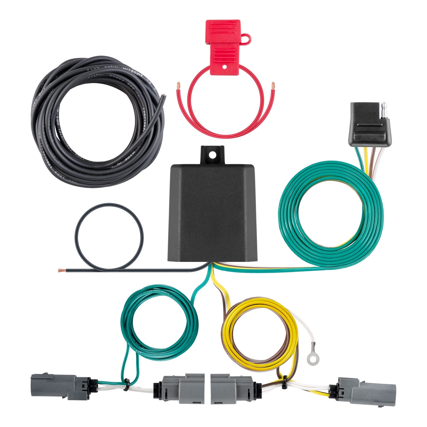 Custom Wiring Harness; 4-Way Flat Output; Select Ford F-150 thumbnail 2
