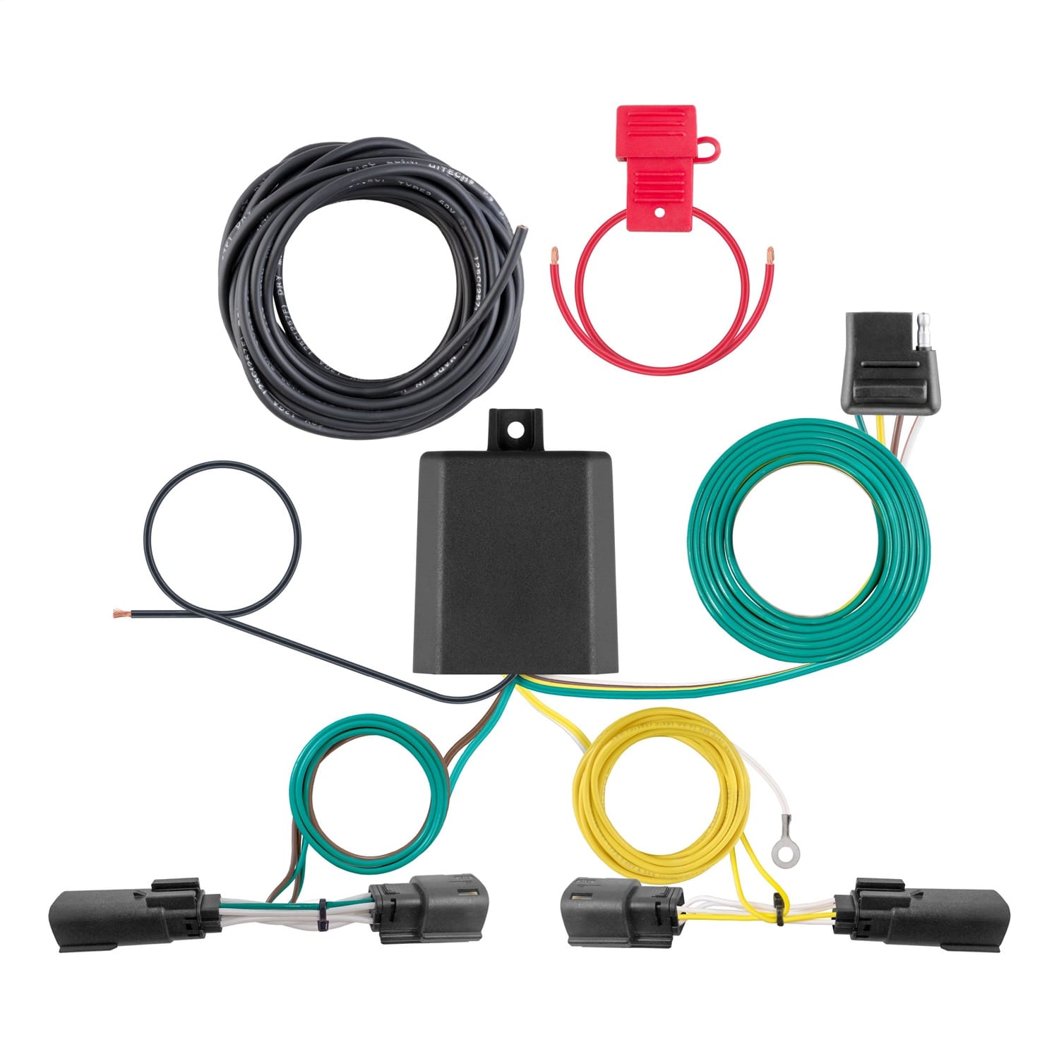Custom Wiring Harness; 4-Way Flat Output; Select Jeep Grand Cherokee; L thumbnail 2