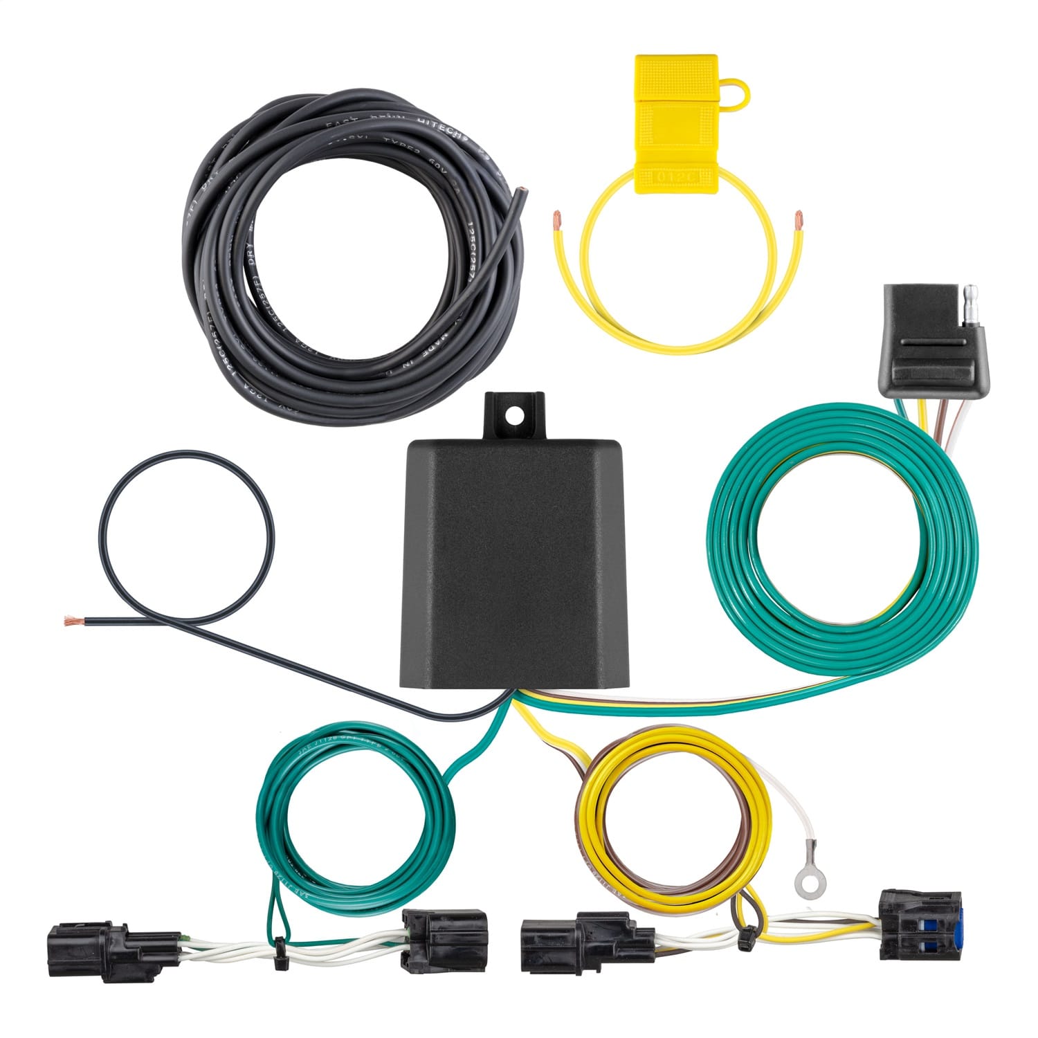 Custom Wiring Harness; 4-Way Flat Output; Select Hyundai Ioniq 5 thumbnail 2