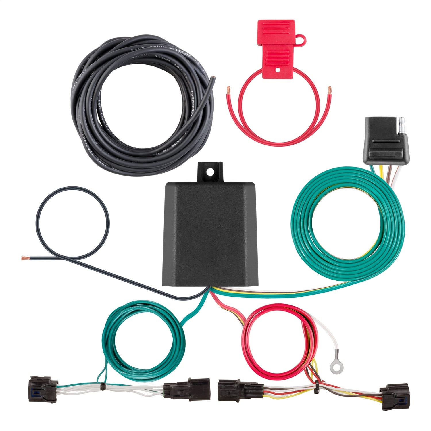 Custom Wiring Harness; 4-Way Flat Output; Select Hyundai Palisade thumbnail 2