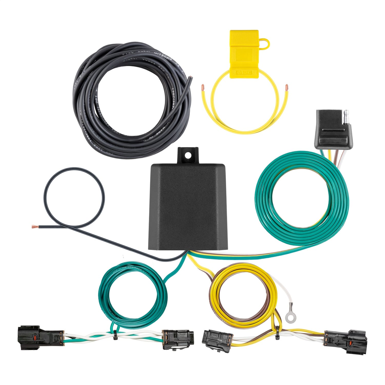 Custom Wiring Harness; 4-Way Flat Output; Select Kia EV6