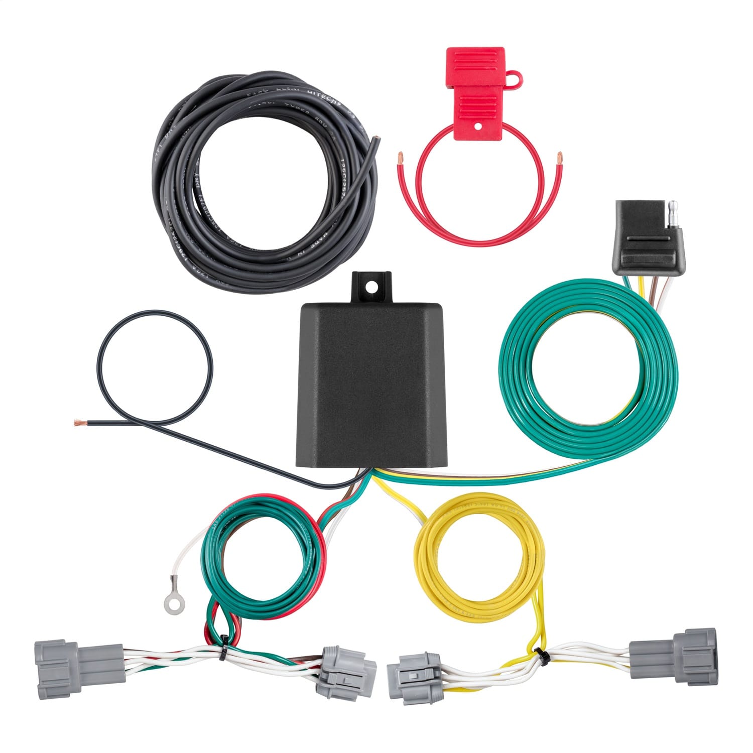 Custom Wiring Harness; 4-Way Flat Output; Select Nissan Ariya