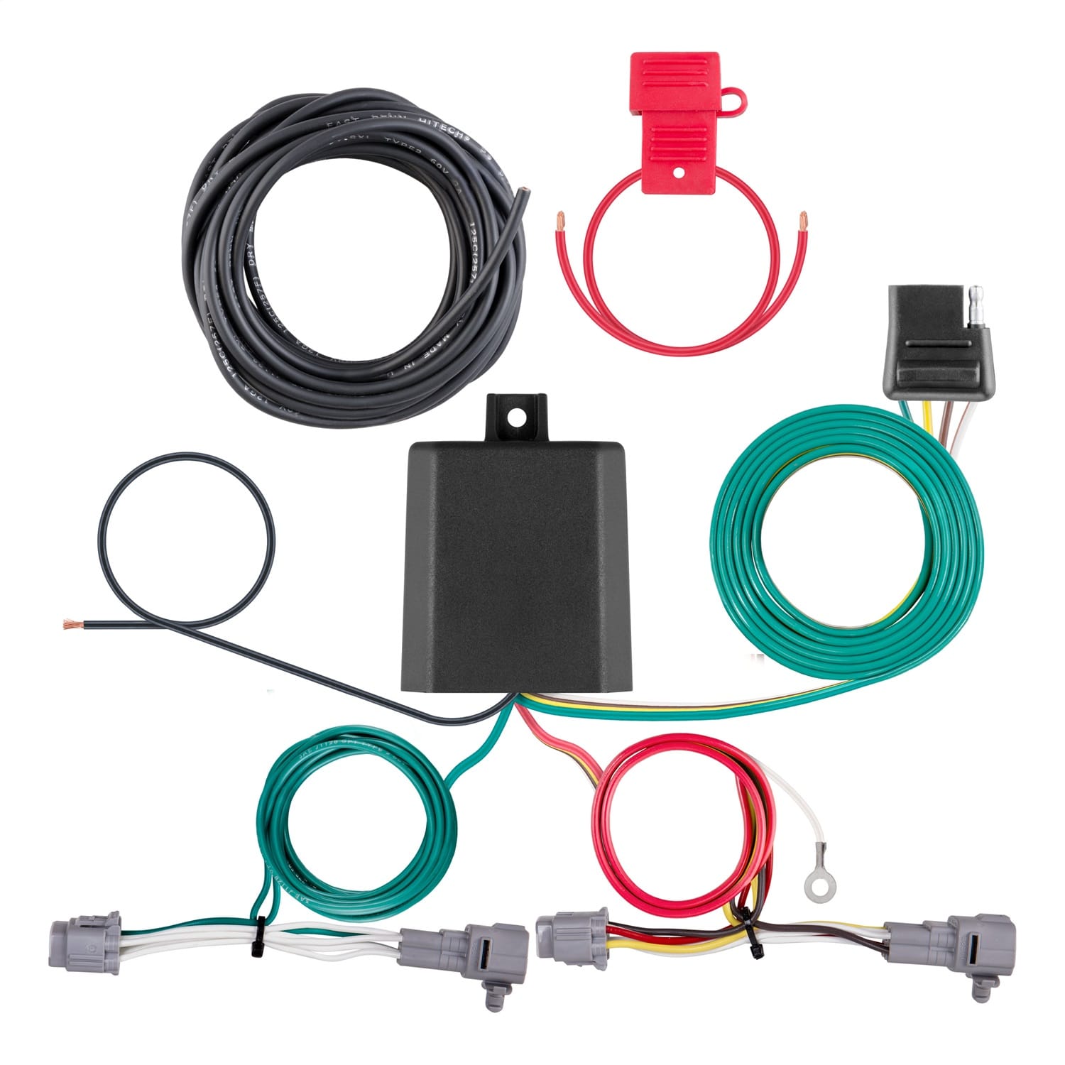 Custom Wiring Harness; 4-Way Flat Output; Select Subaru WRX