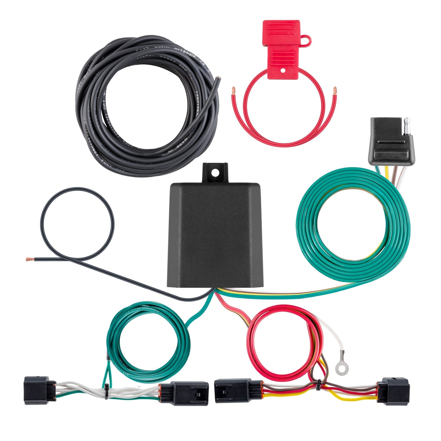 Custom Wiring Harness; 4-Way Flat; Select Kia Sorento