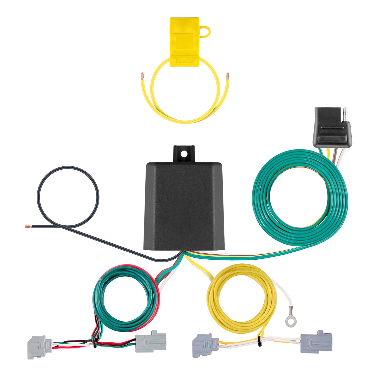 Custom Wiring Harness; 4-Way Flat Output; Select Toyota Crown