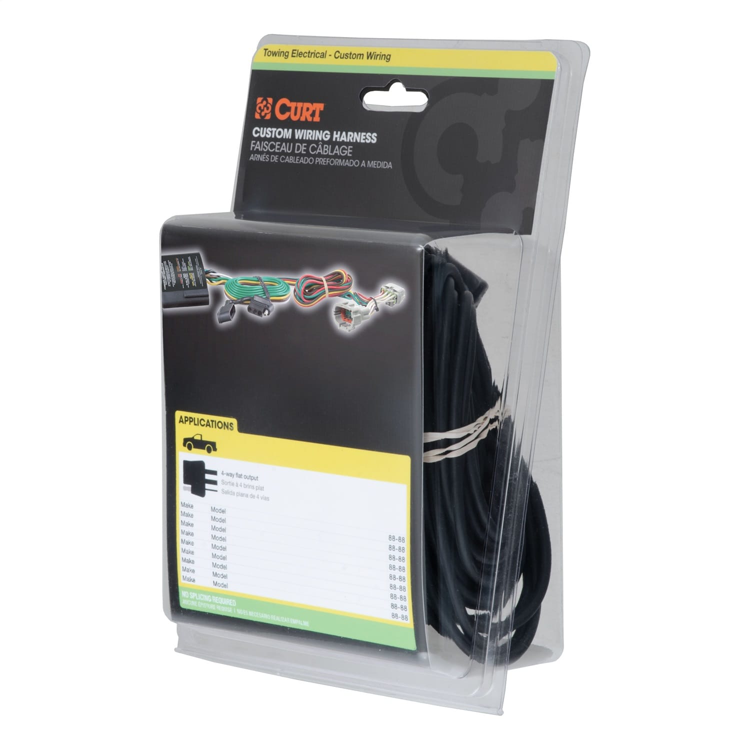 Custom Wiring Harness; 4-Way Flat Output; Select Toyota Camry thumbnail 7