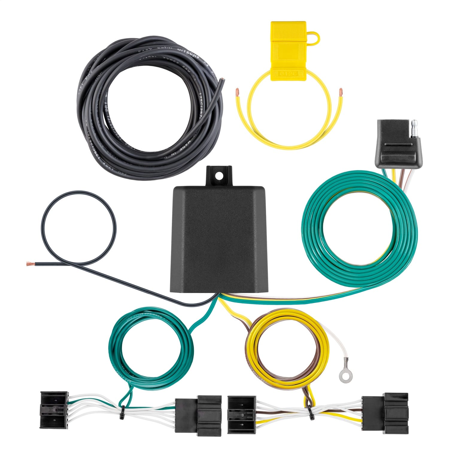 Custom Wiring Harness; 4-Way Flat Output; Select BMW X3