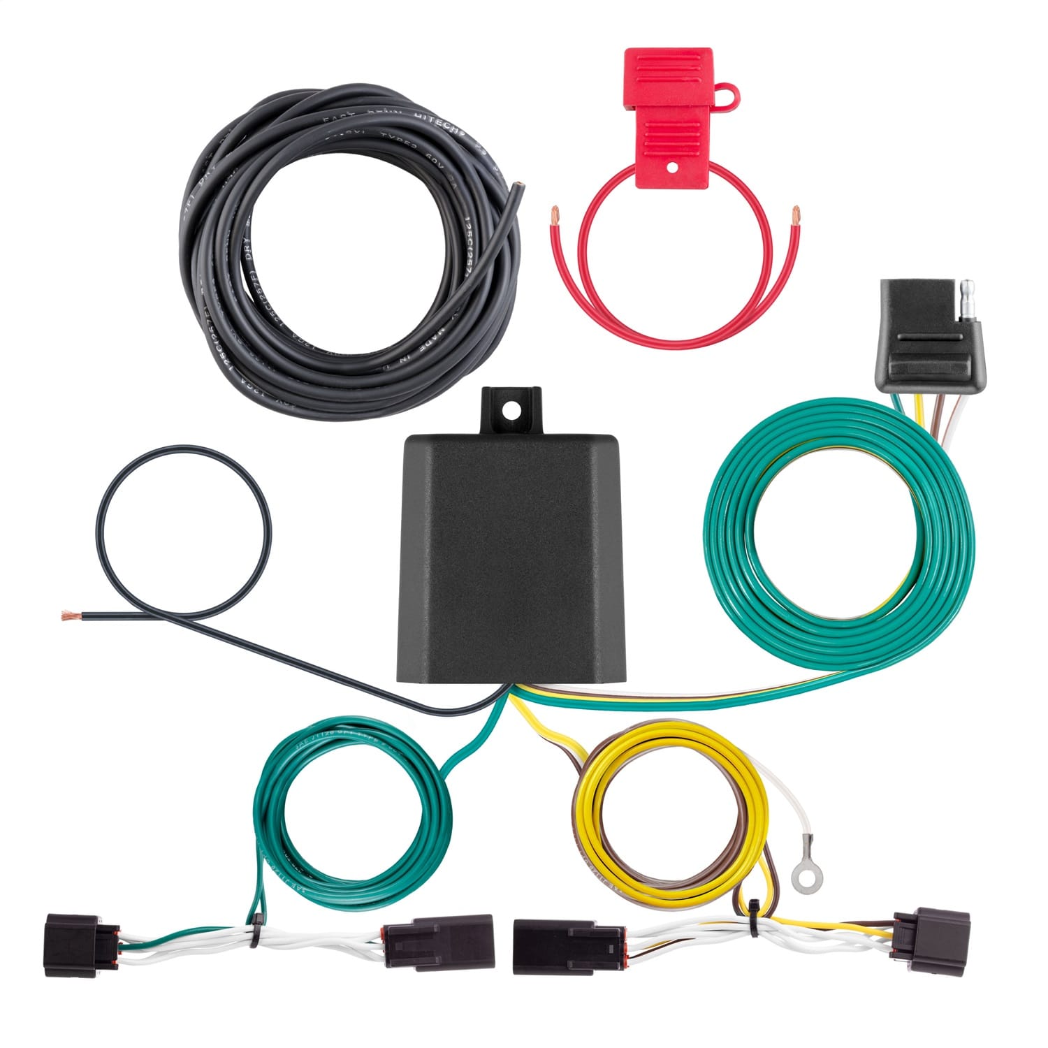 Custom Wiring Harness; 4-Way Flat; Select Kia Carnival without LED Taillights