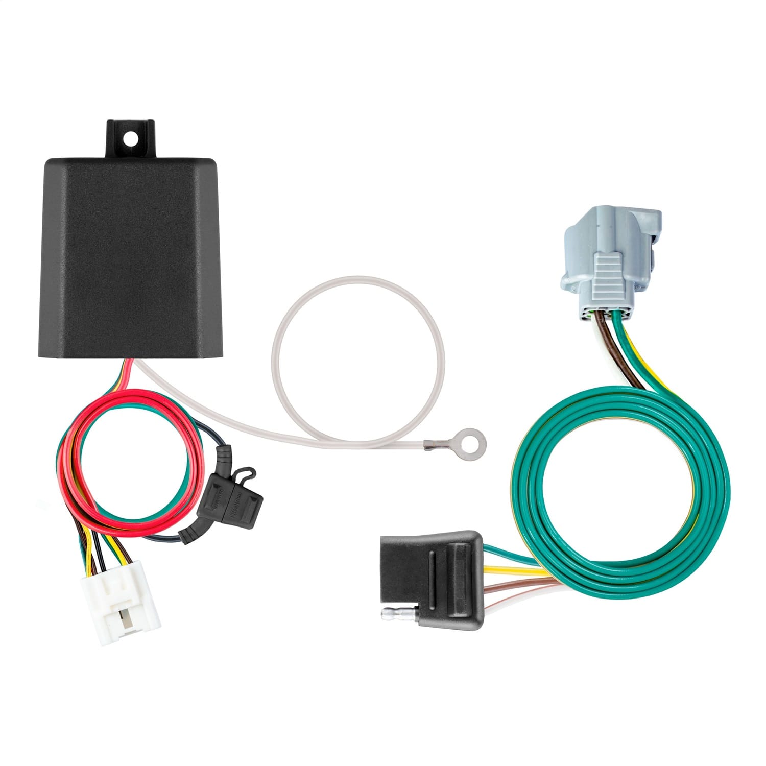 Custom Wiring Harness; 4-Way Flat Output; Select Lexus RX Series