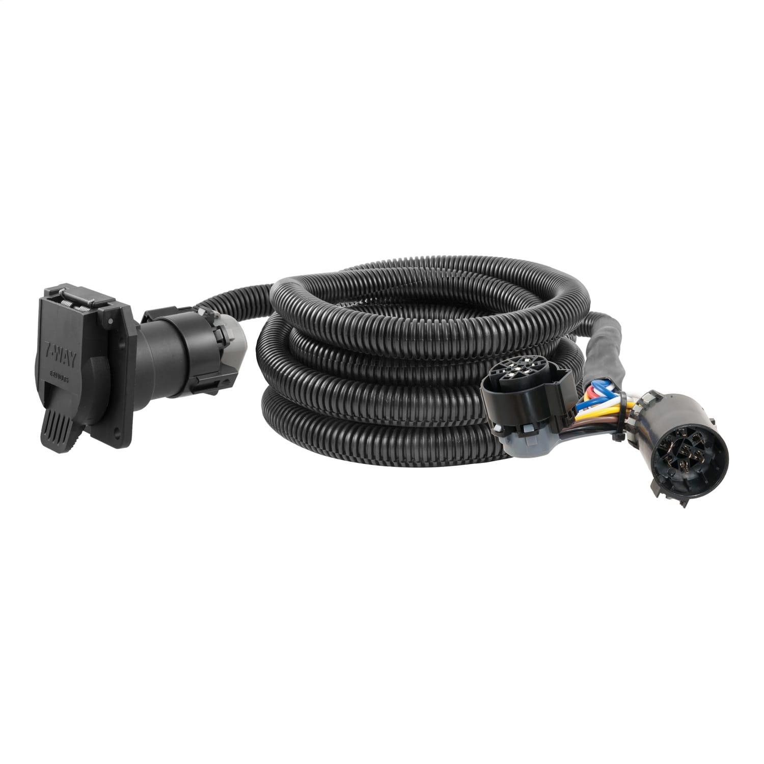 10ft. Custom Wiring Extension Harness (Adds 7-Way RV Blade to Truck Bed; Package thumbnail 2