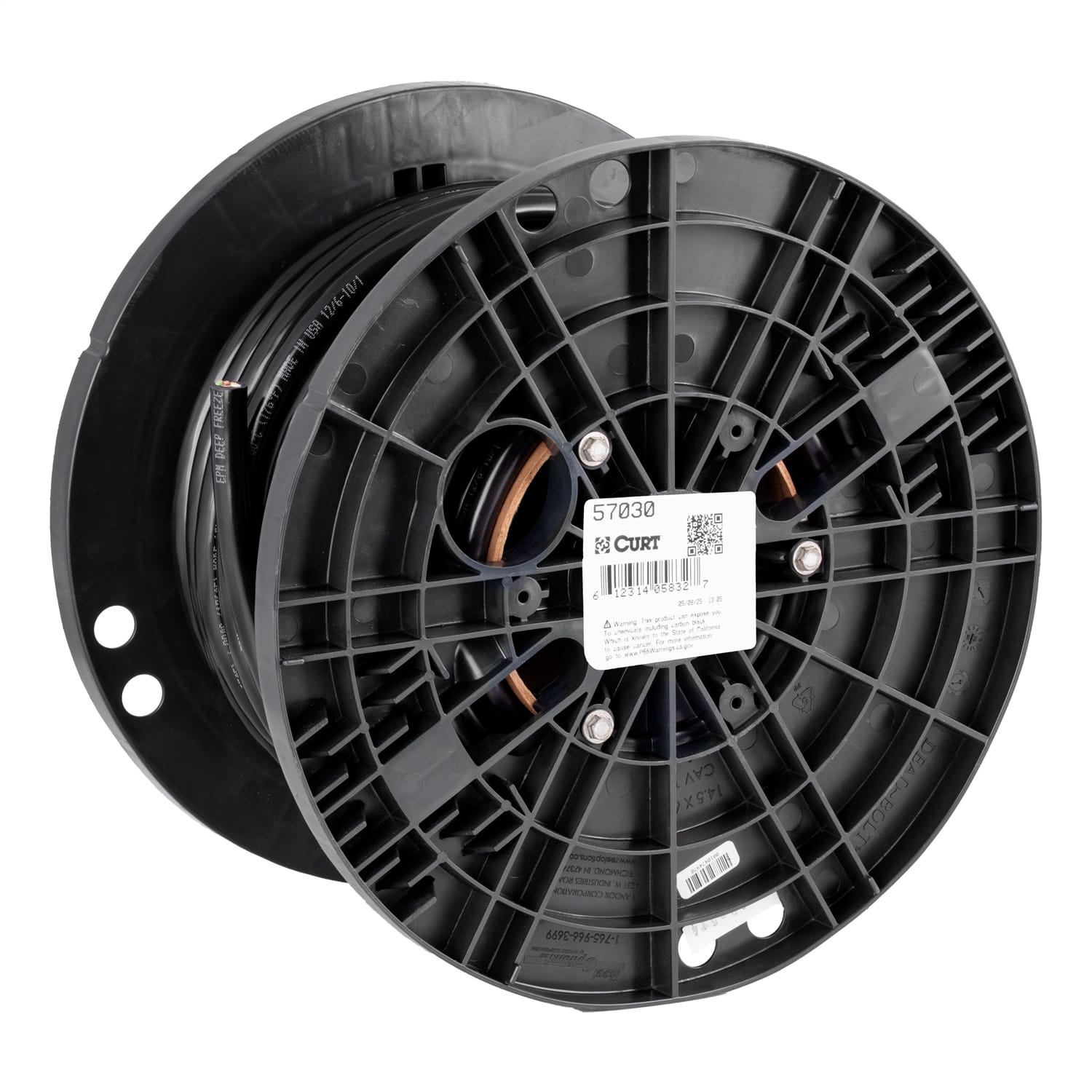 7-Wire Trailer Cable Wiring; 100ft. Spool