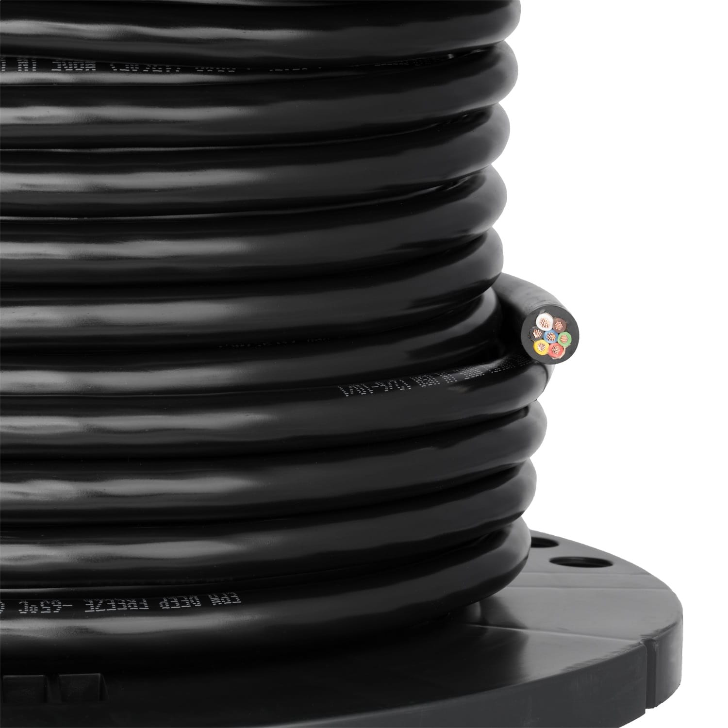 7-Wire Trailer Cable Wiring; 100ft. Spool thumbnail 3