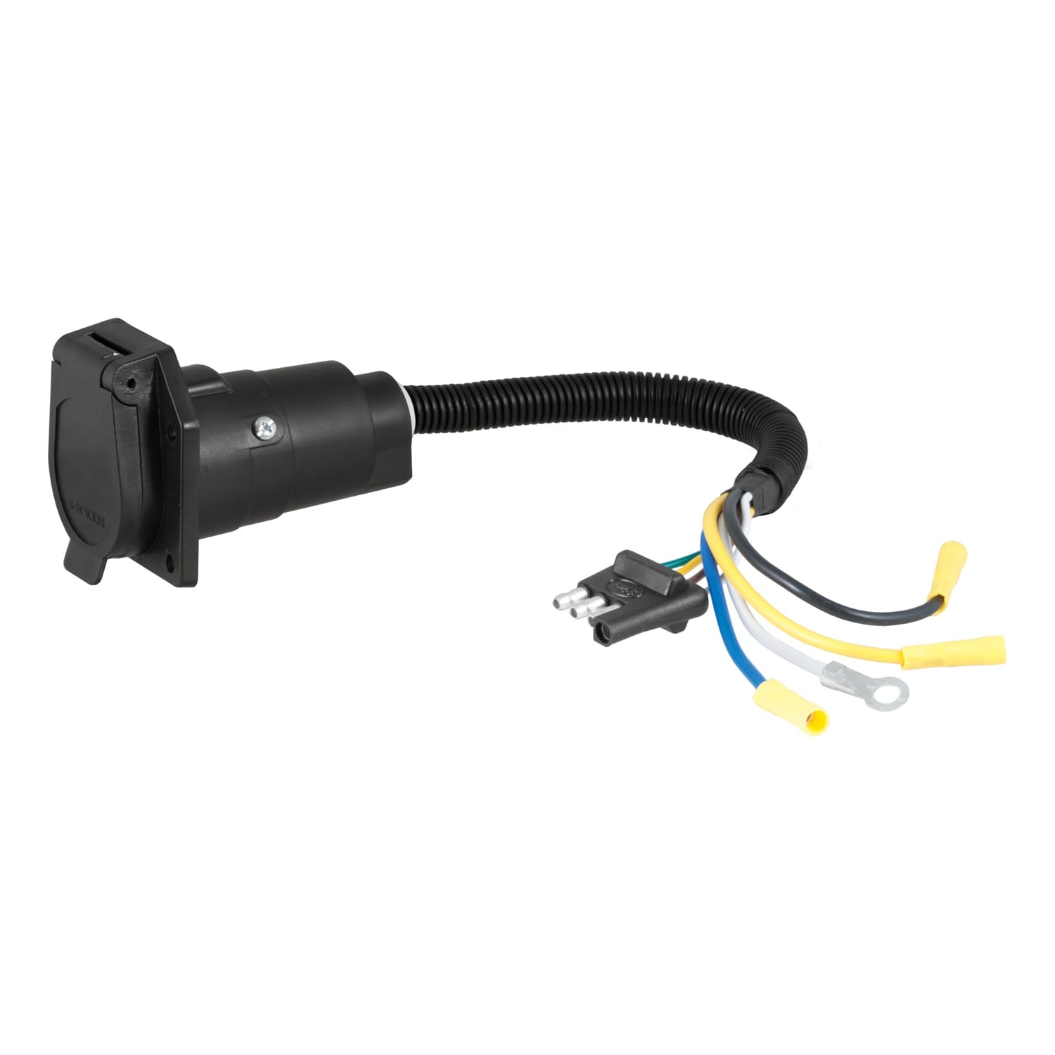 Electrical Adapter (4-Way Flat Vehicle to 7-Way RV Blade Trailer) thumbnail 2