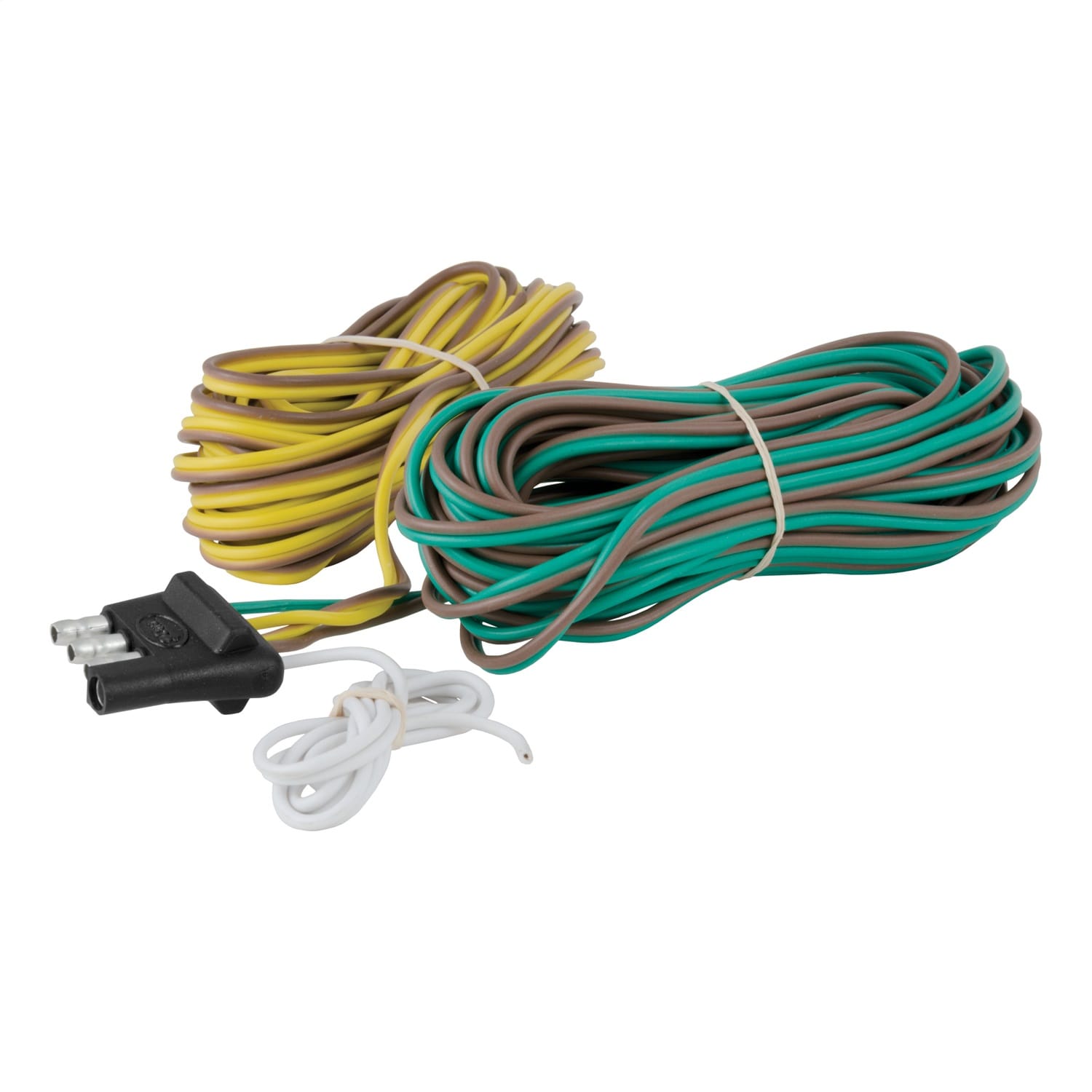4-Way Flat Connector for Rewiring Trailer; Includes 20ft. Wires (Packaged) thumbnail 2