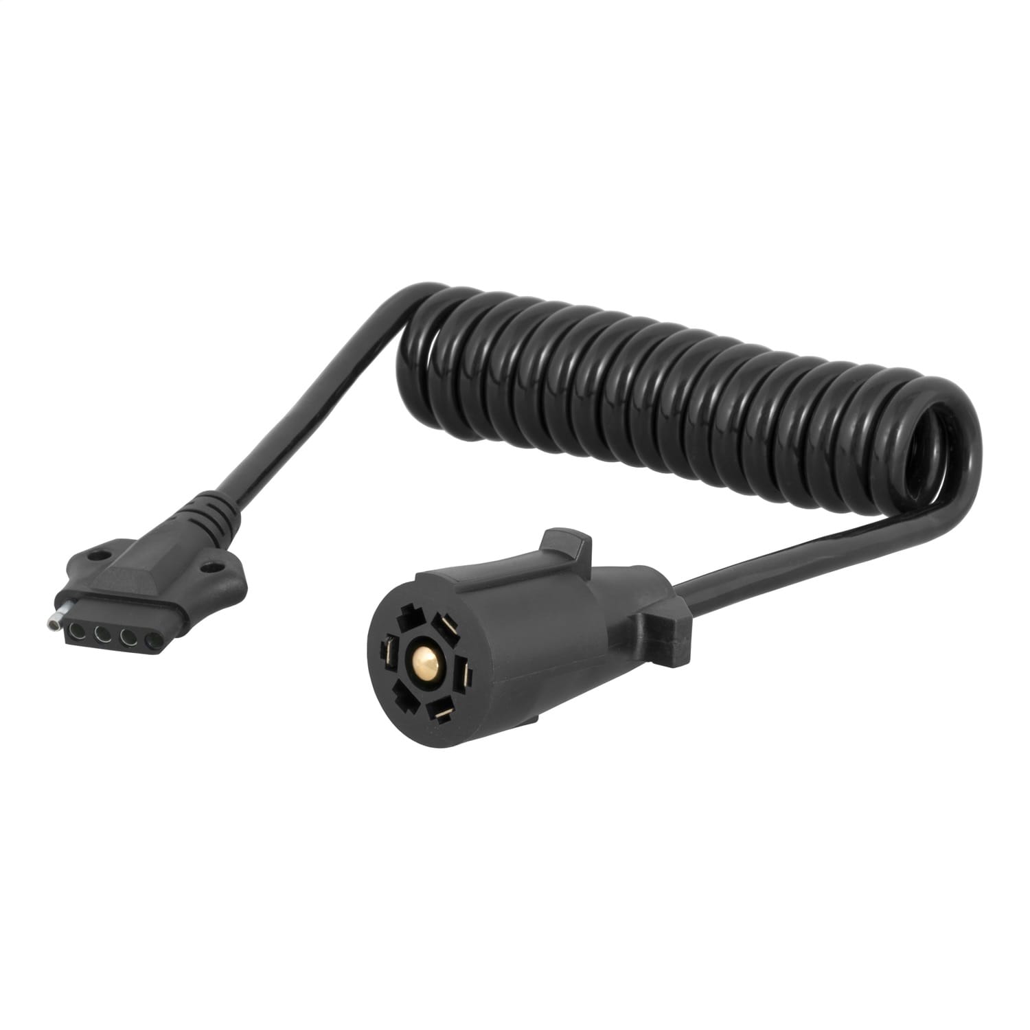 5ft. Electrical Adapter Harness (7-Way RV Blade Vehicle to 5-Way Flat Trailer) thumbnail 2