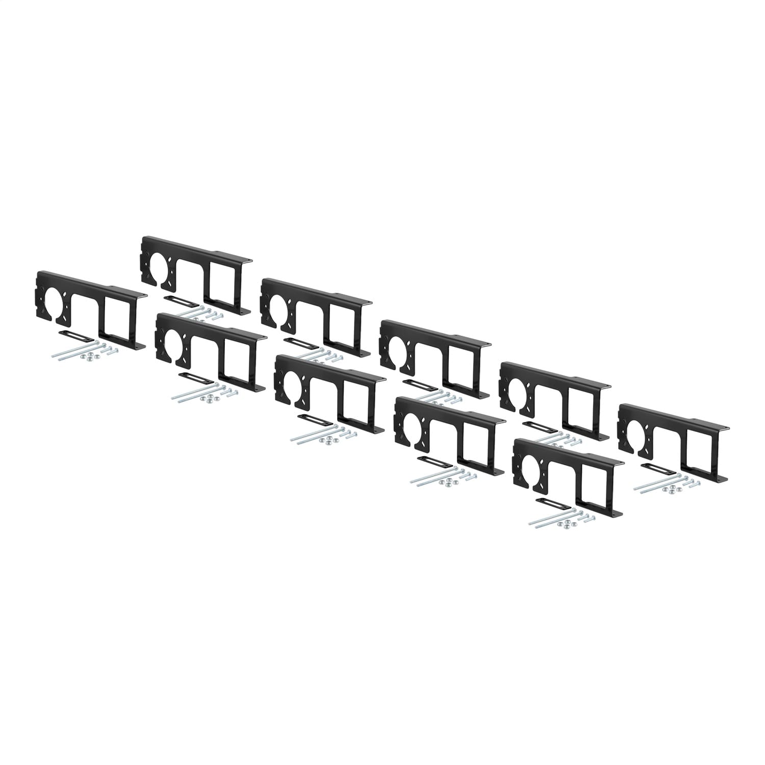 Easy-Mount Wiring Brackets for 4 or 5-Flat/6 or 7-Round (2in. Receiver; 10-Pack) thumbnail 2