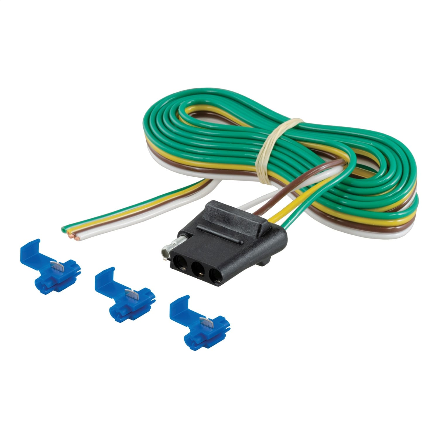 4-Way Flat Connector Socket with 60in. Wires/Hardware (Vehicle Side; Packaged) thumbnail 2