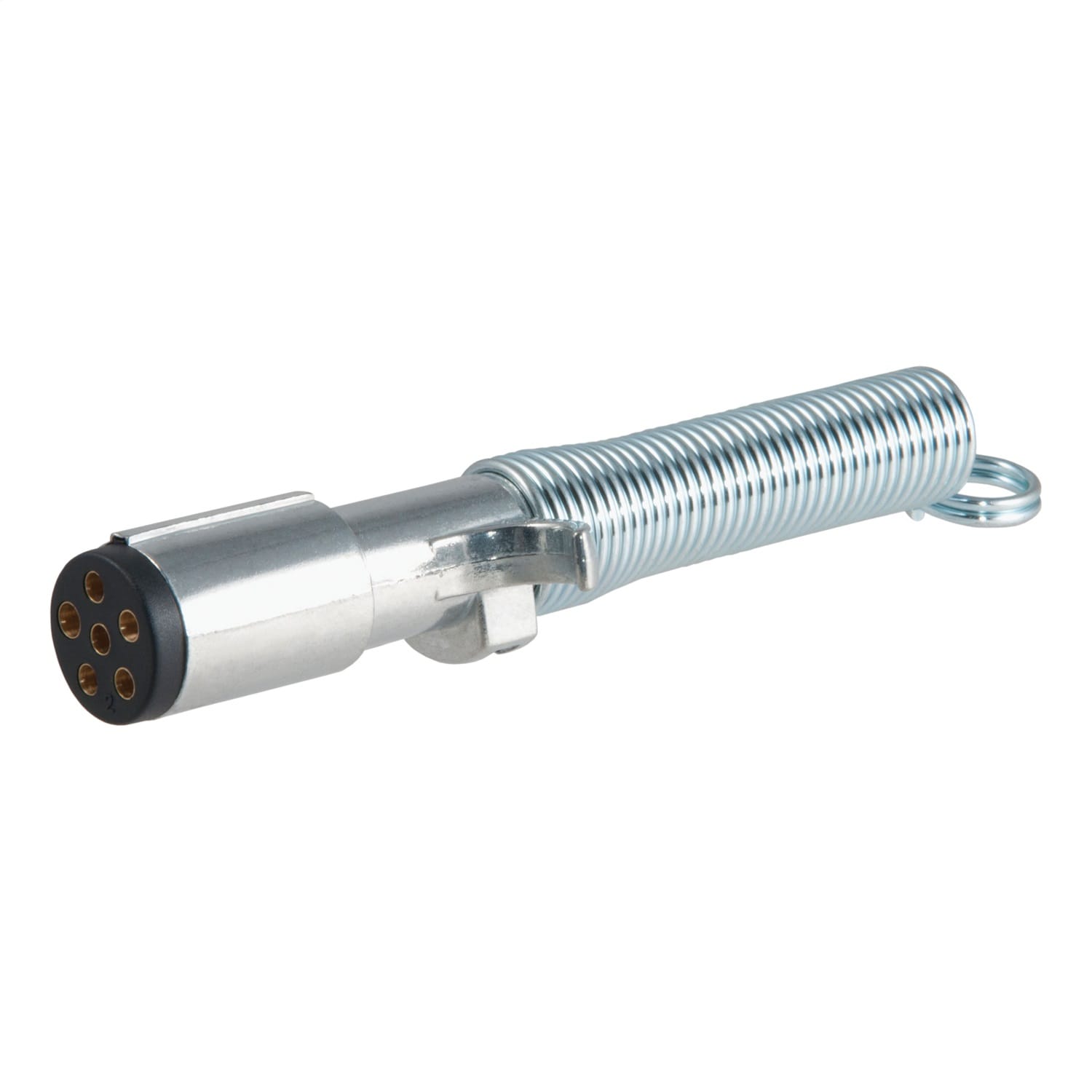 6-Way Round Connector Plug with Spring (Trailer Side; Packaged) thumbnail 3