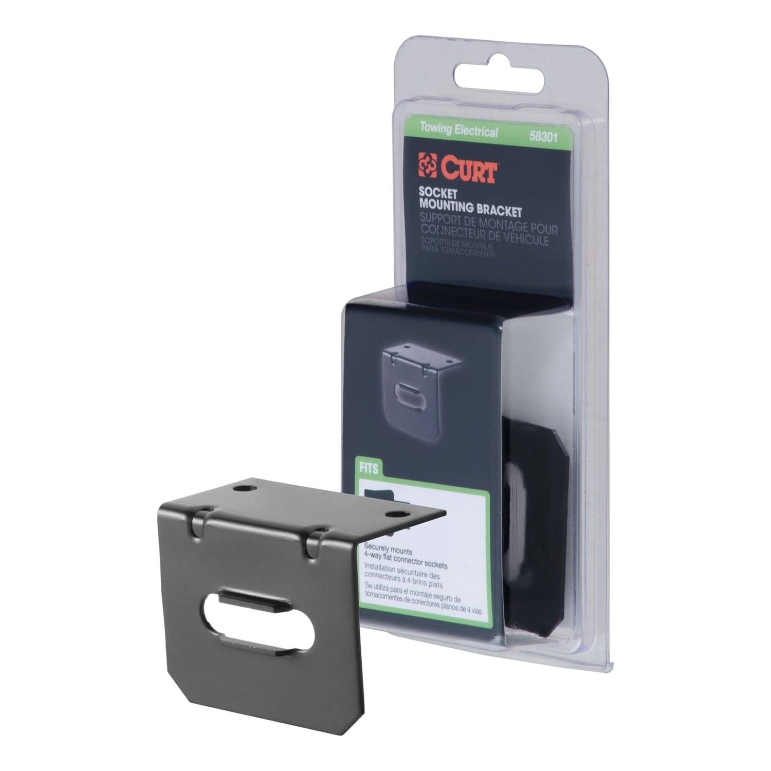 Connector Mounting Bracket for 4-Way Flat (Packaged) thumbnail 2