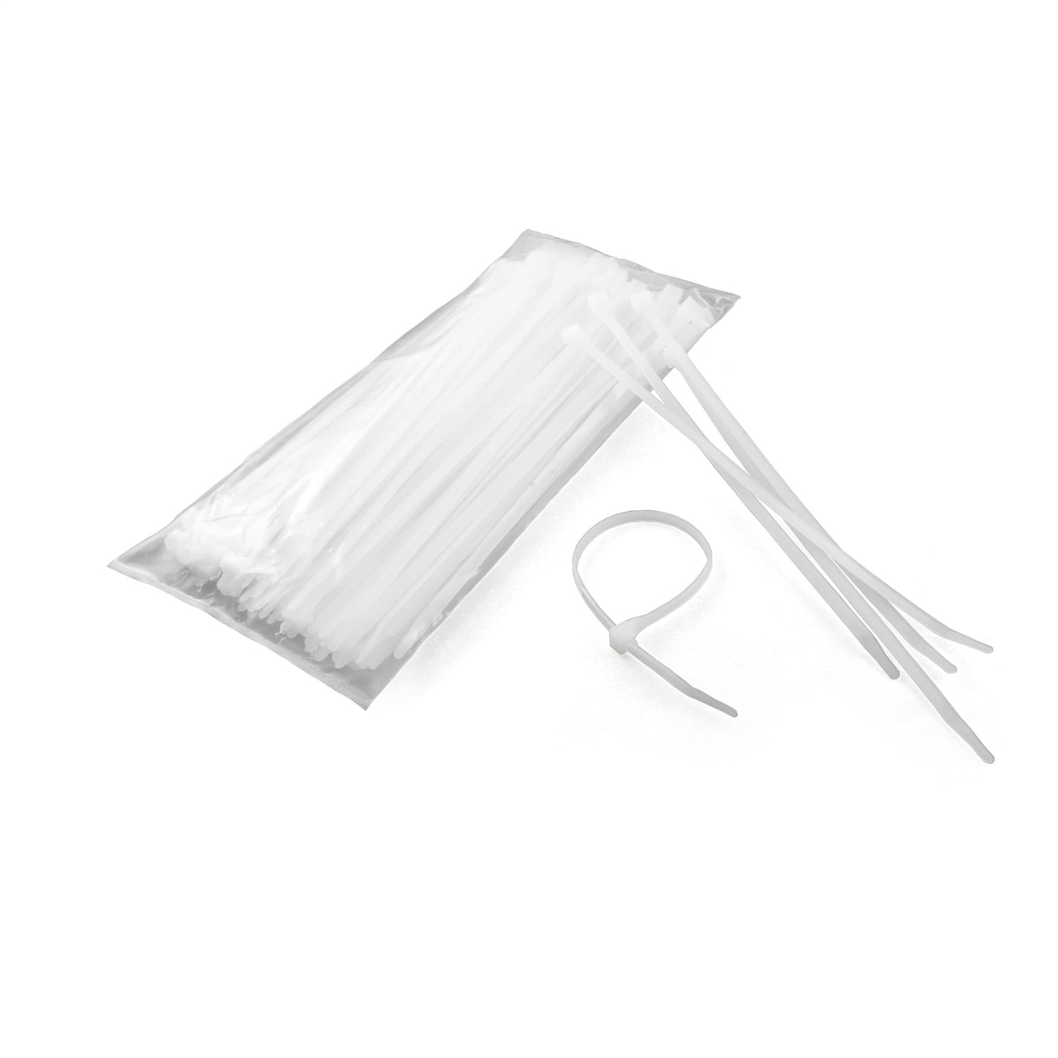 7-1/4in. Plastic Zip Wire Ties (100-Pack)