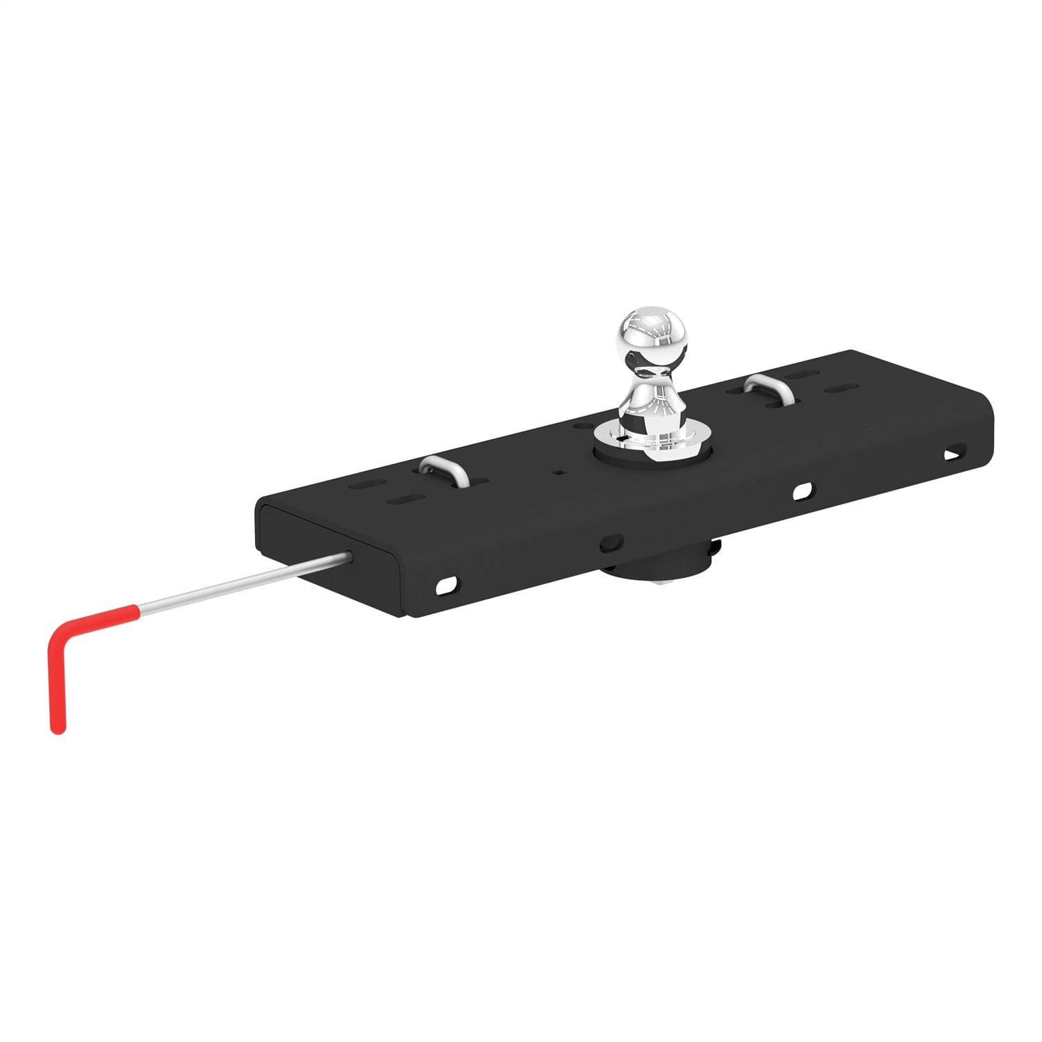 Double Lock Gooseneck Hitch; 2-5/16in. Ball; 30K (Brackets Required) thumbnail 2