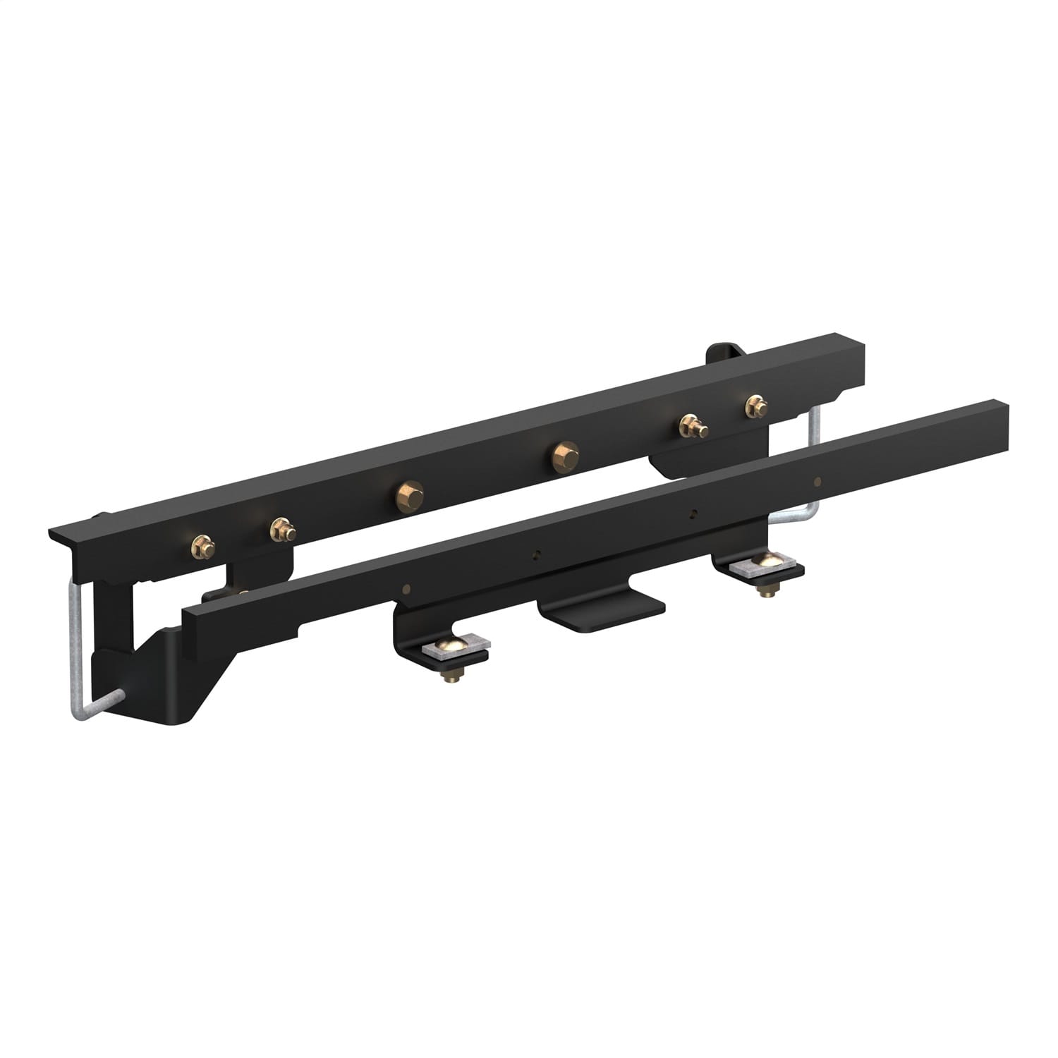 Double Lock Gooseneck Install Brackets; Select Dodge; Ram 1500; w/Coil Springs