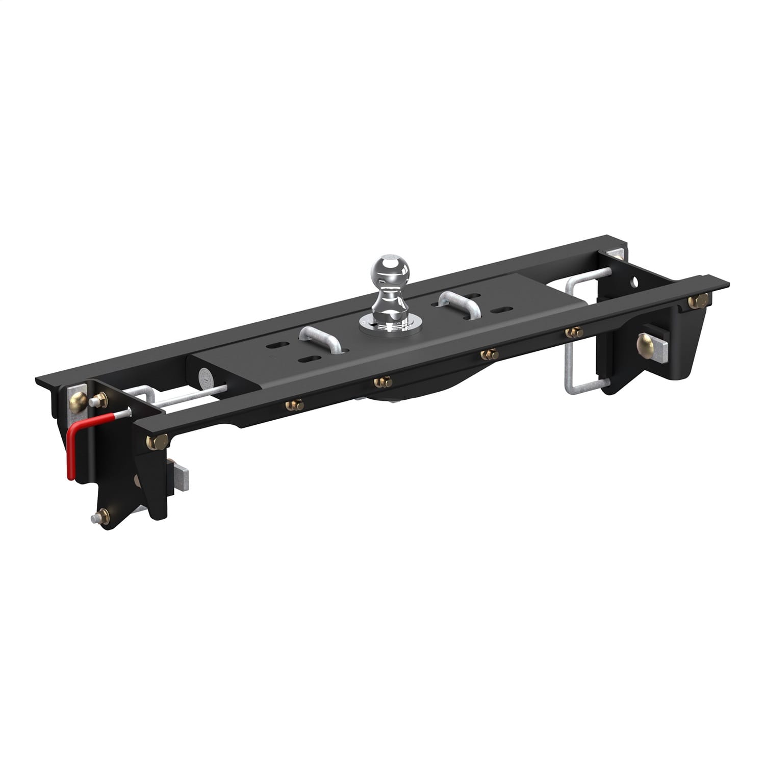 Double Lock EZr Gooseneck Hitch Kit with Brackets; Select Ford F-250; F-350