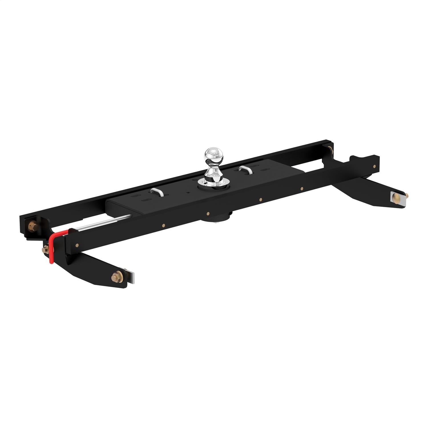 Double Lock Gooseneck Hitch Kit w/Brackets; Select Silverado; Sierra 2500; 3500