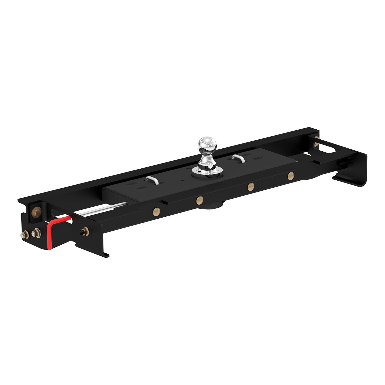 Double Lock Gooseneck Hitch Kit with Brackets; Select Ford F-150