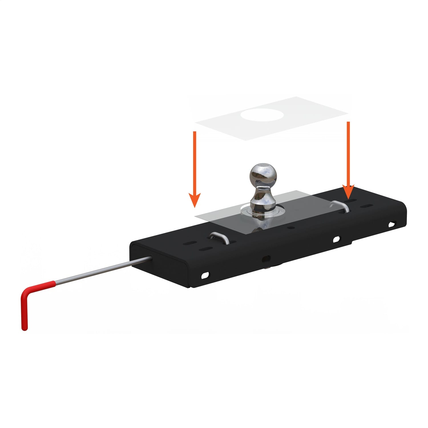 Gooseneck Hitch Isolator Film for Aluminum Truck Beds thumbnail 2