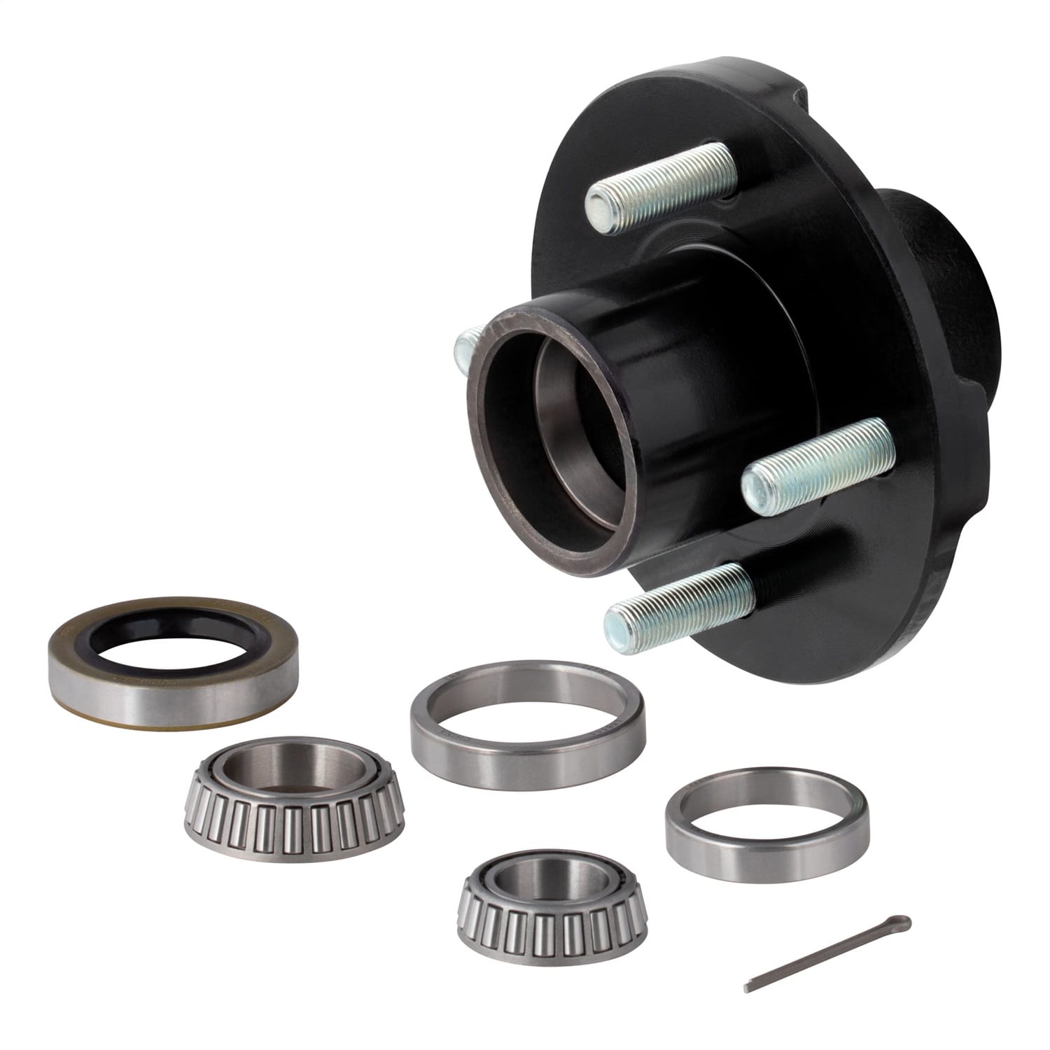 Idler Hub with Bearing Kit (Not Installed); 2;200-lb. Axles; 1/2in. Stud Size thumbnail 7