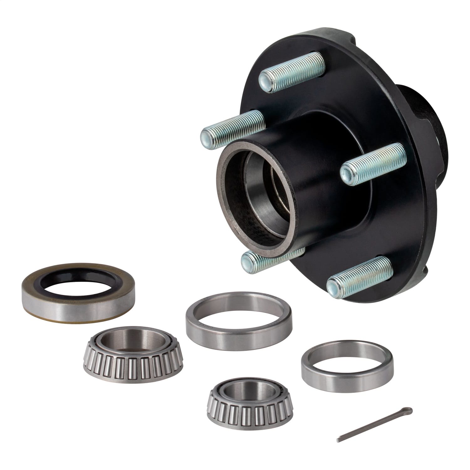 Idler Hub with Bearing Kit (Not Installed); 2;200-lb. Axles; 1/2in. Stud Size thumbnail 7