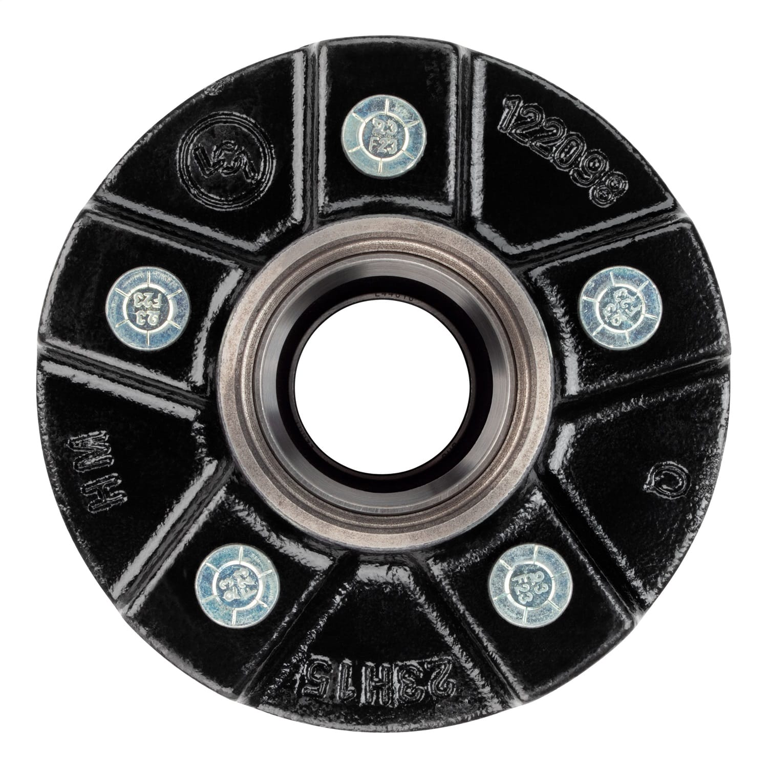 Idler Hub with Bearing Kit (Not Installed); 3;500-lb. Axles; 1/2in. Stud Size thumbnail 4
