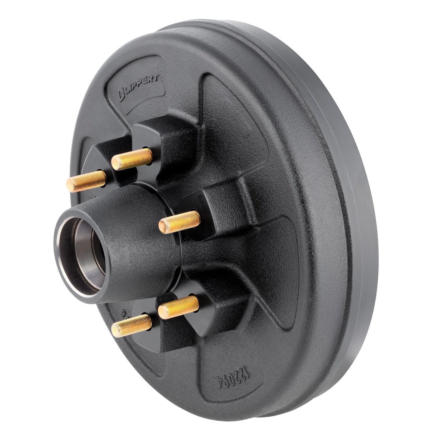 12in. Brake Hub with Bearing Kit; 6;000-lb. Axles; 6 on 5-1/2in. Bolt Pattern thumbnail 2